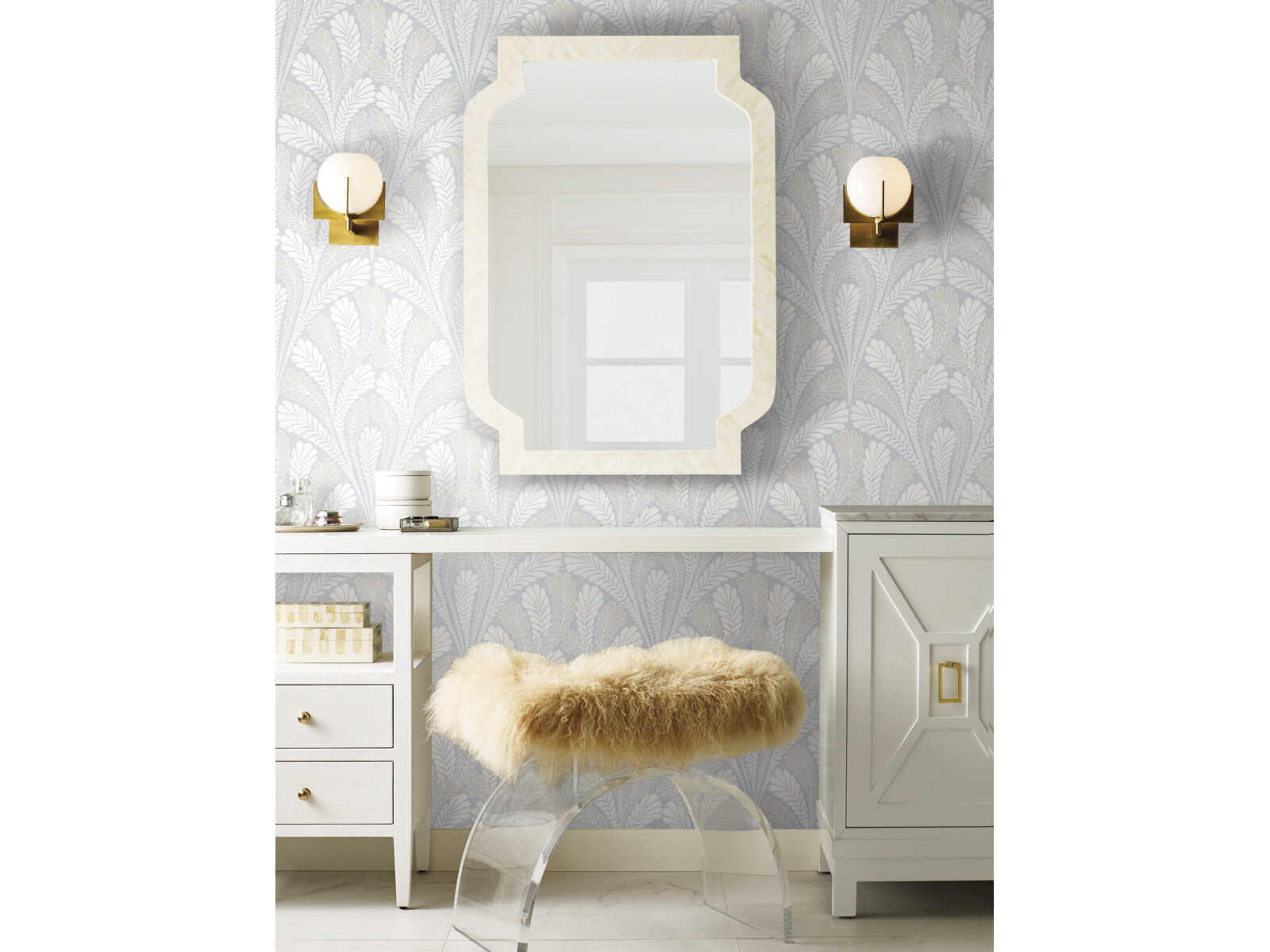 Damask Resource Library Blue Shell Damask Wallpaper