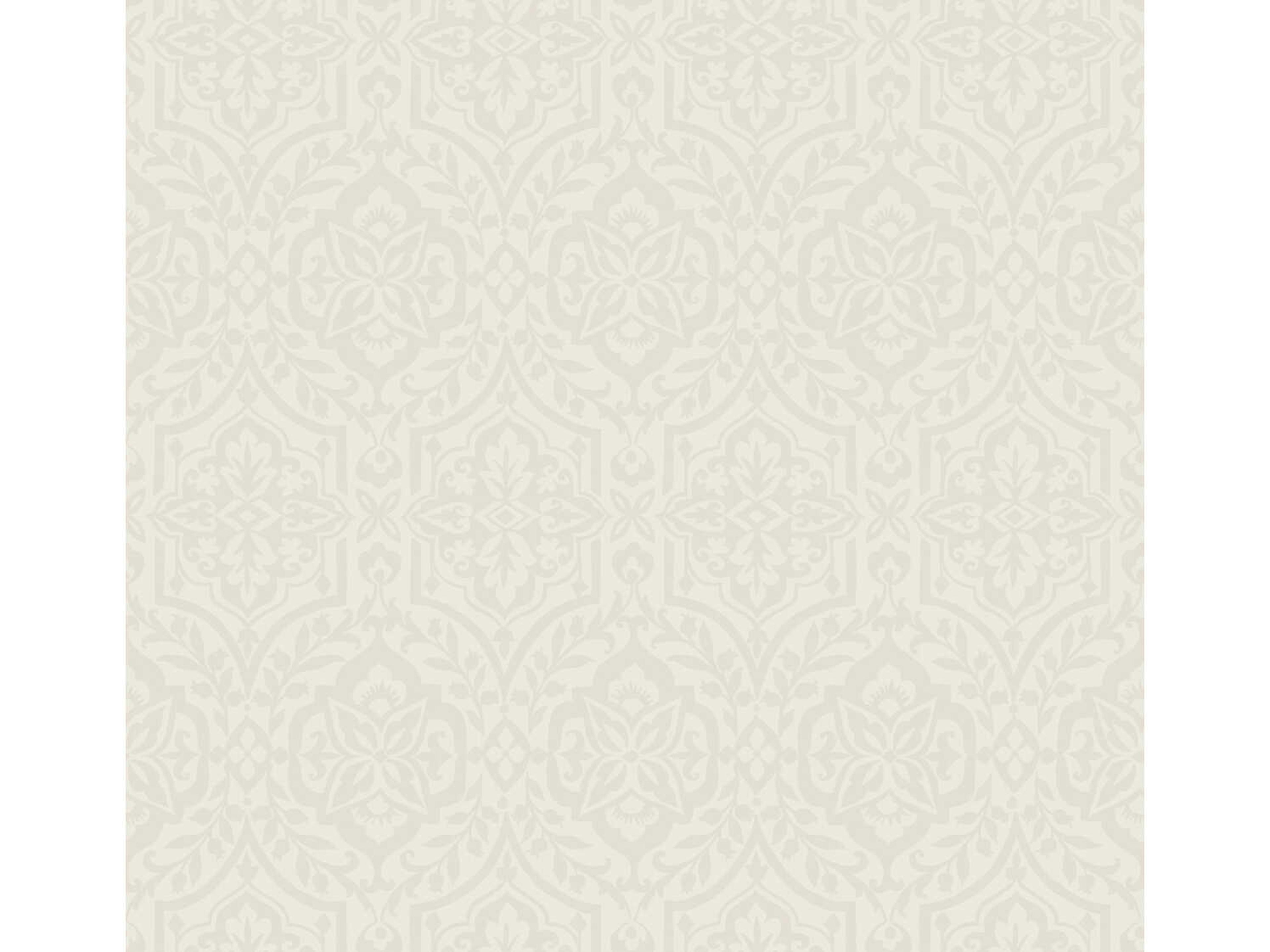 York Wallcoverings Damask Resource Library Taupe Catherdral Damask Wallpaper