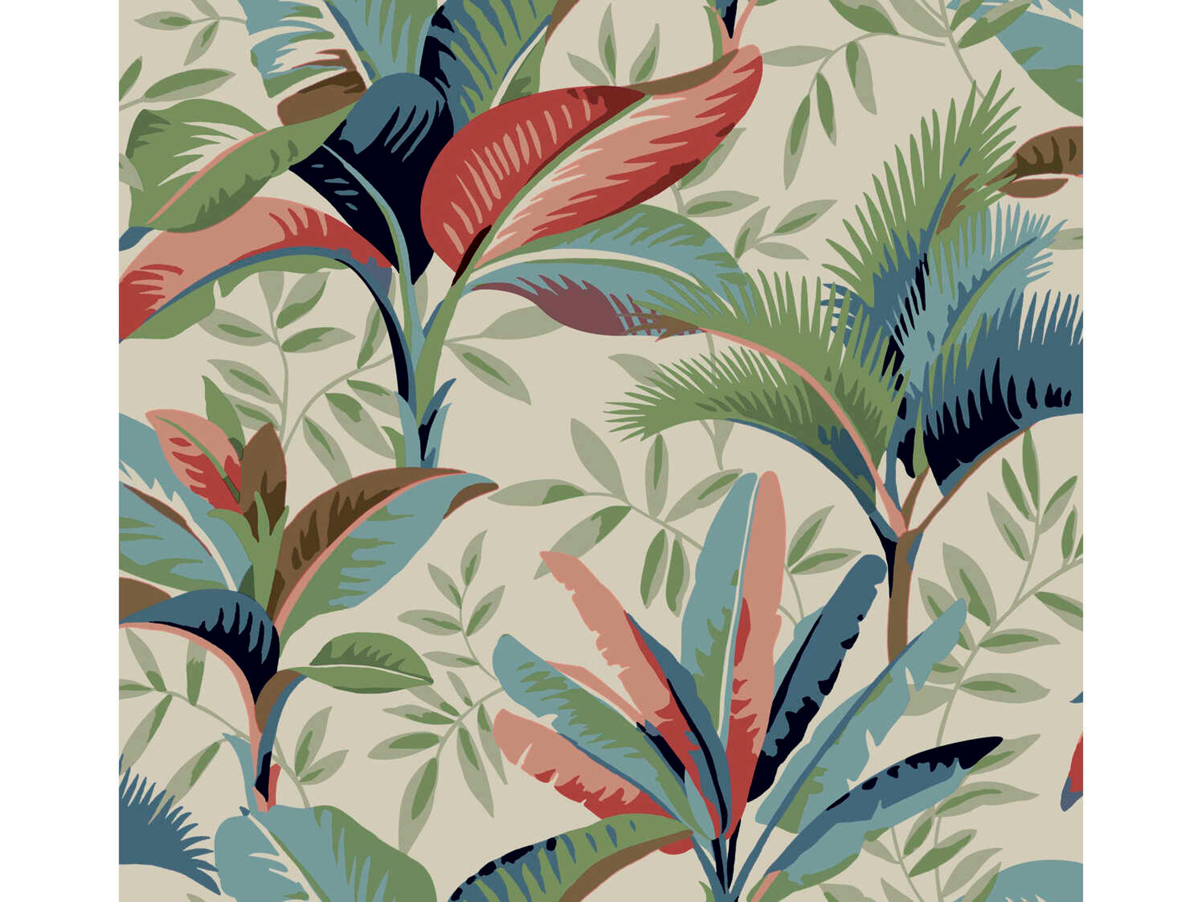 York Wallcoverings Greenhouse Savanna Summerhouse Wallpaper