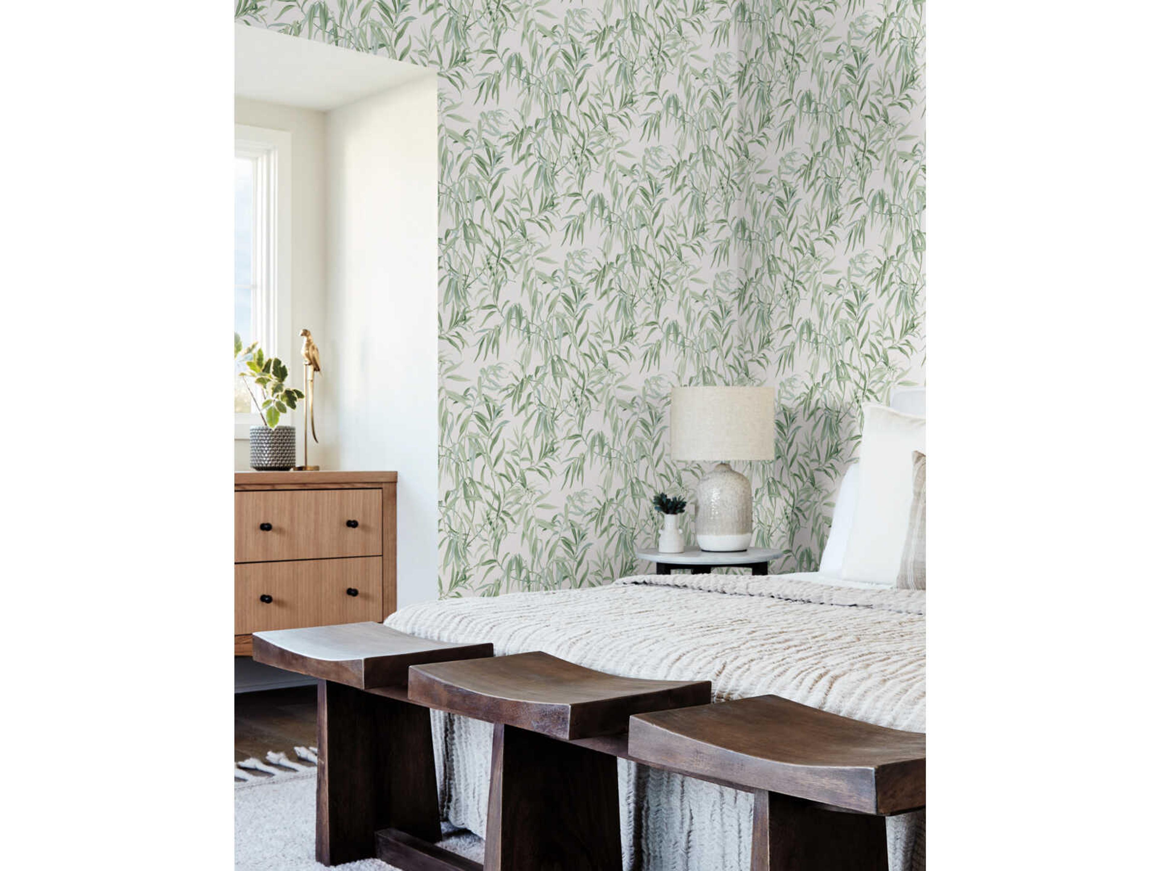 York Wallcoverings Greenhouse Forest Willow Grove Wallpaper