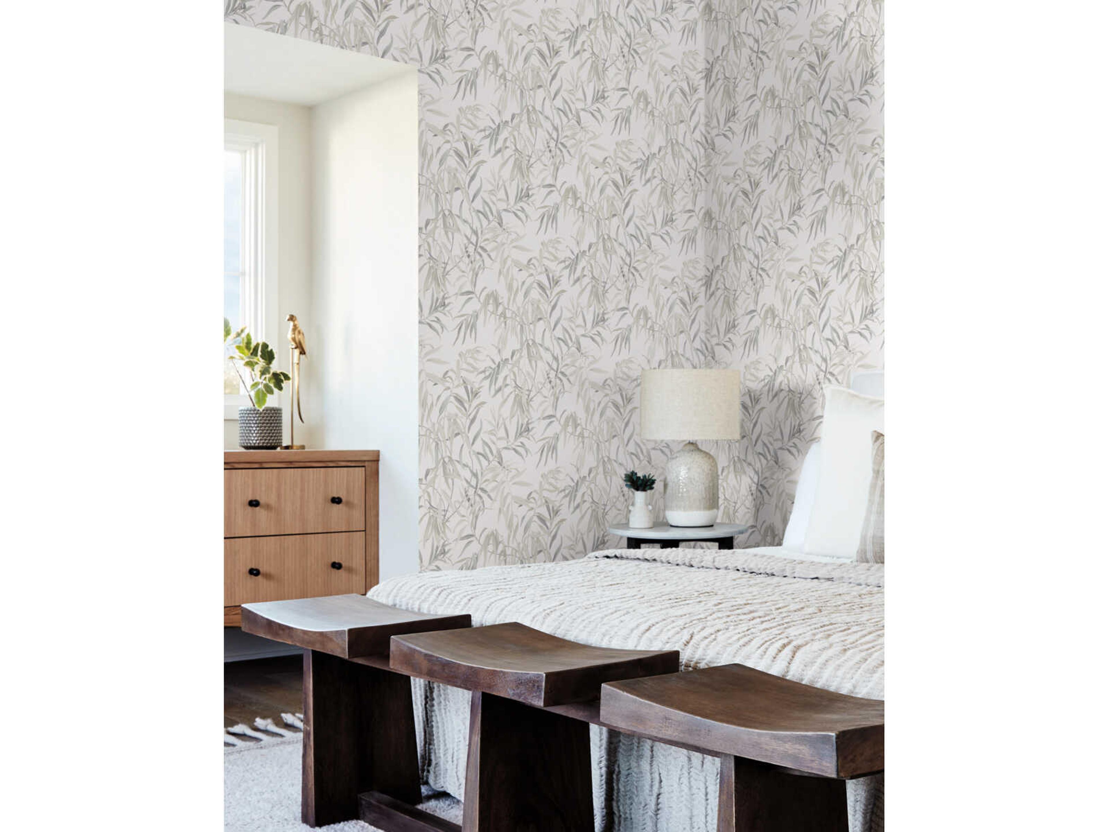 Greenhouse Sand Willow Grove Wallpaper