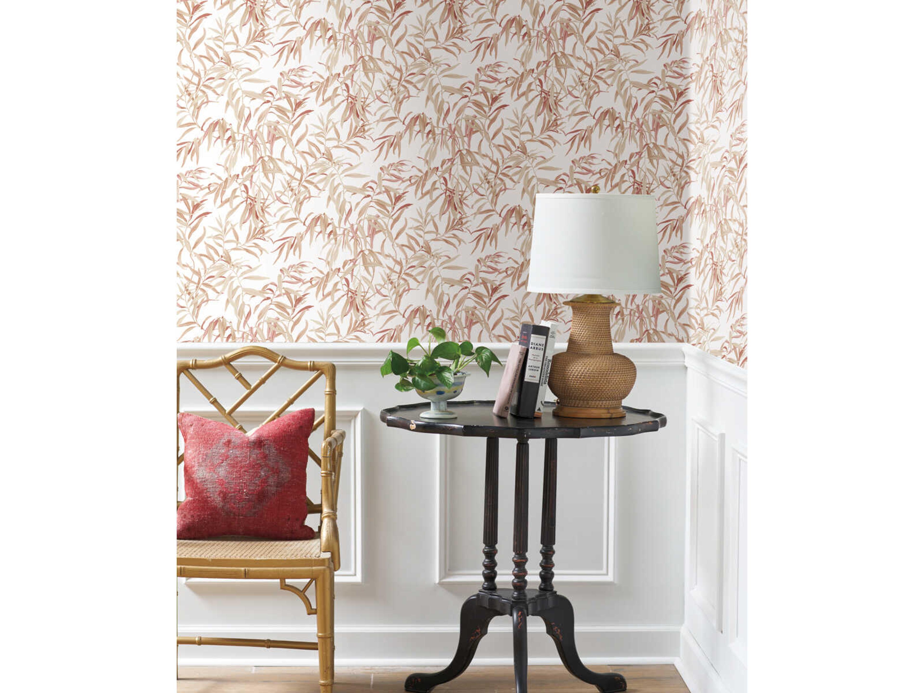 York Wallcoverings Greenhouse Clay Willow Grove Wallpaper