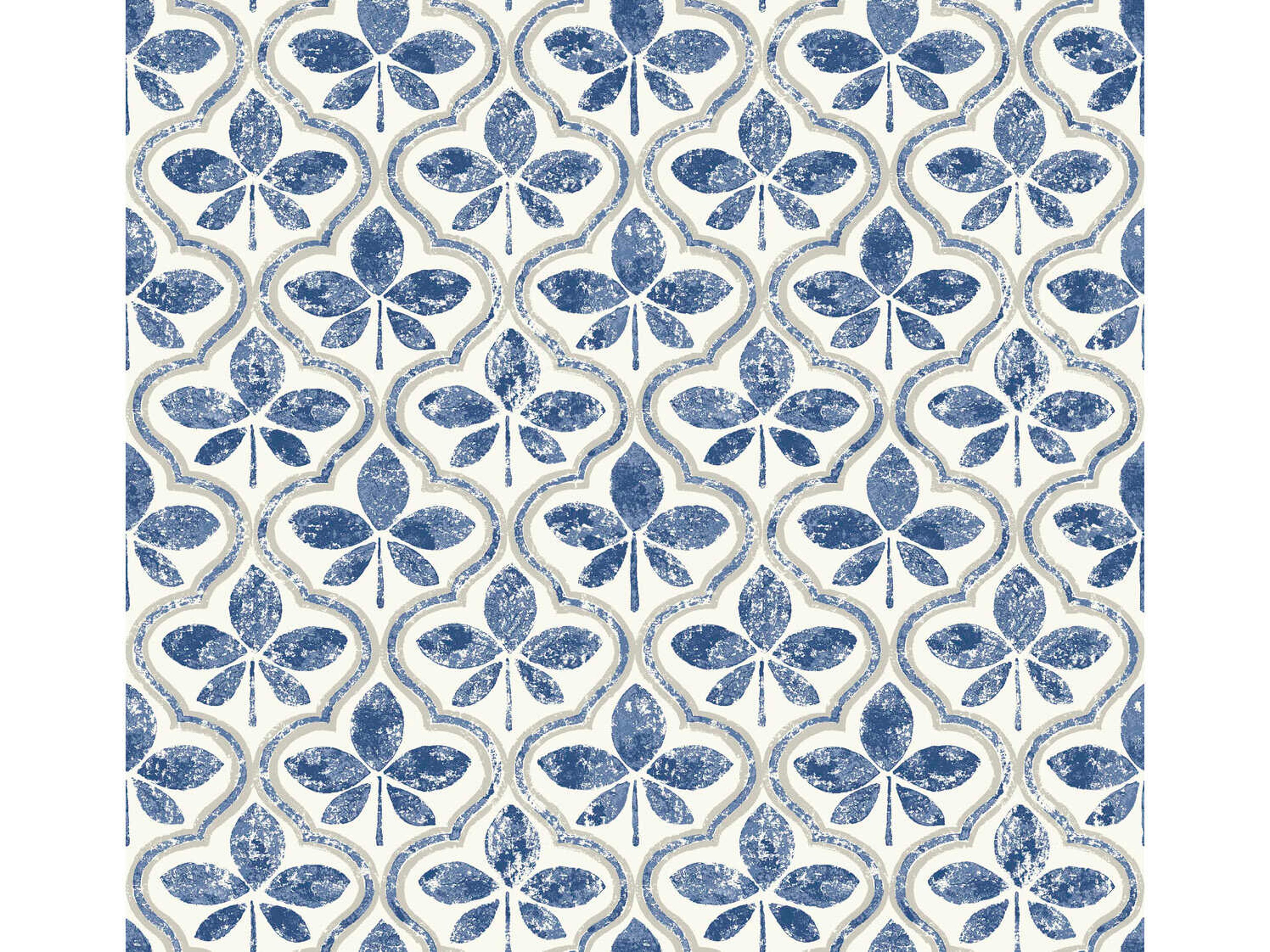 York Wallcoverings Greenhouse Cobalt Sevilla Wallpaper