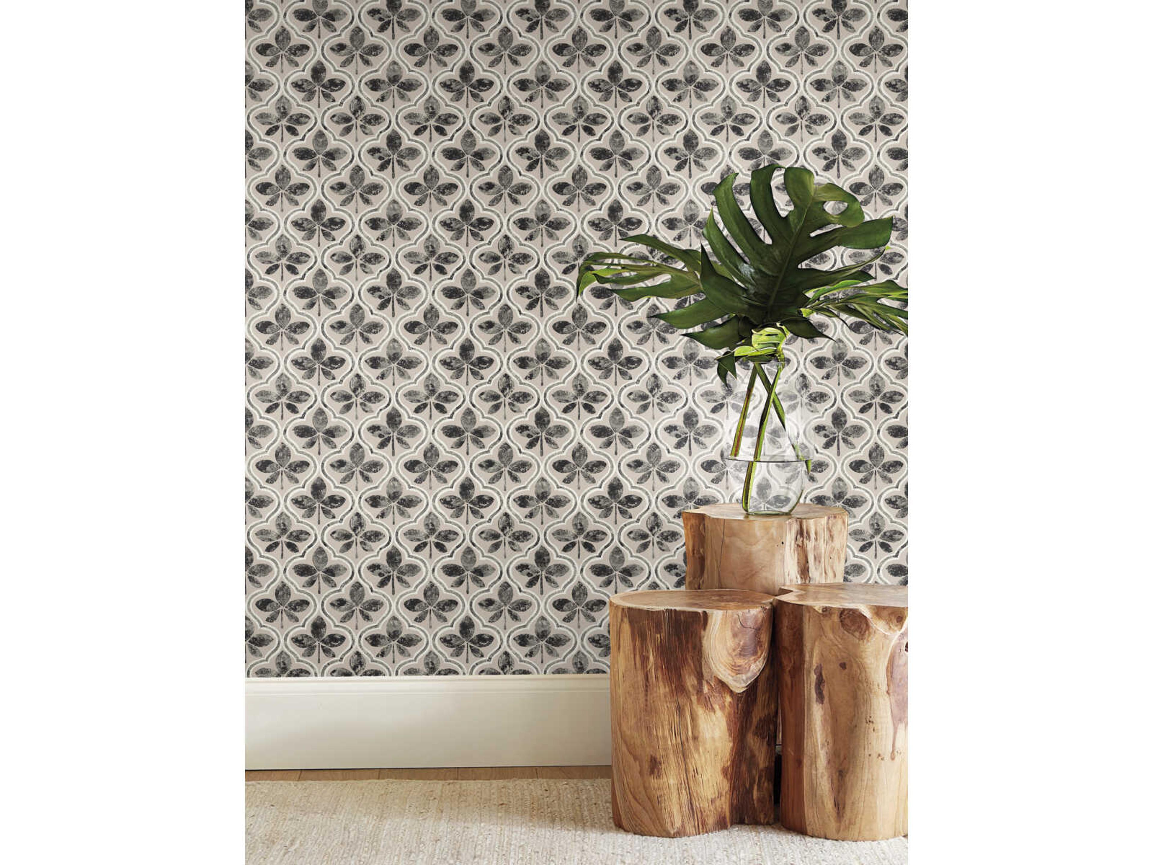 York Wallcoverings Greenhouse Onyx Sevilla Wallpaper