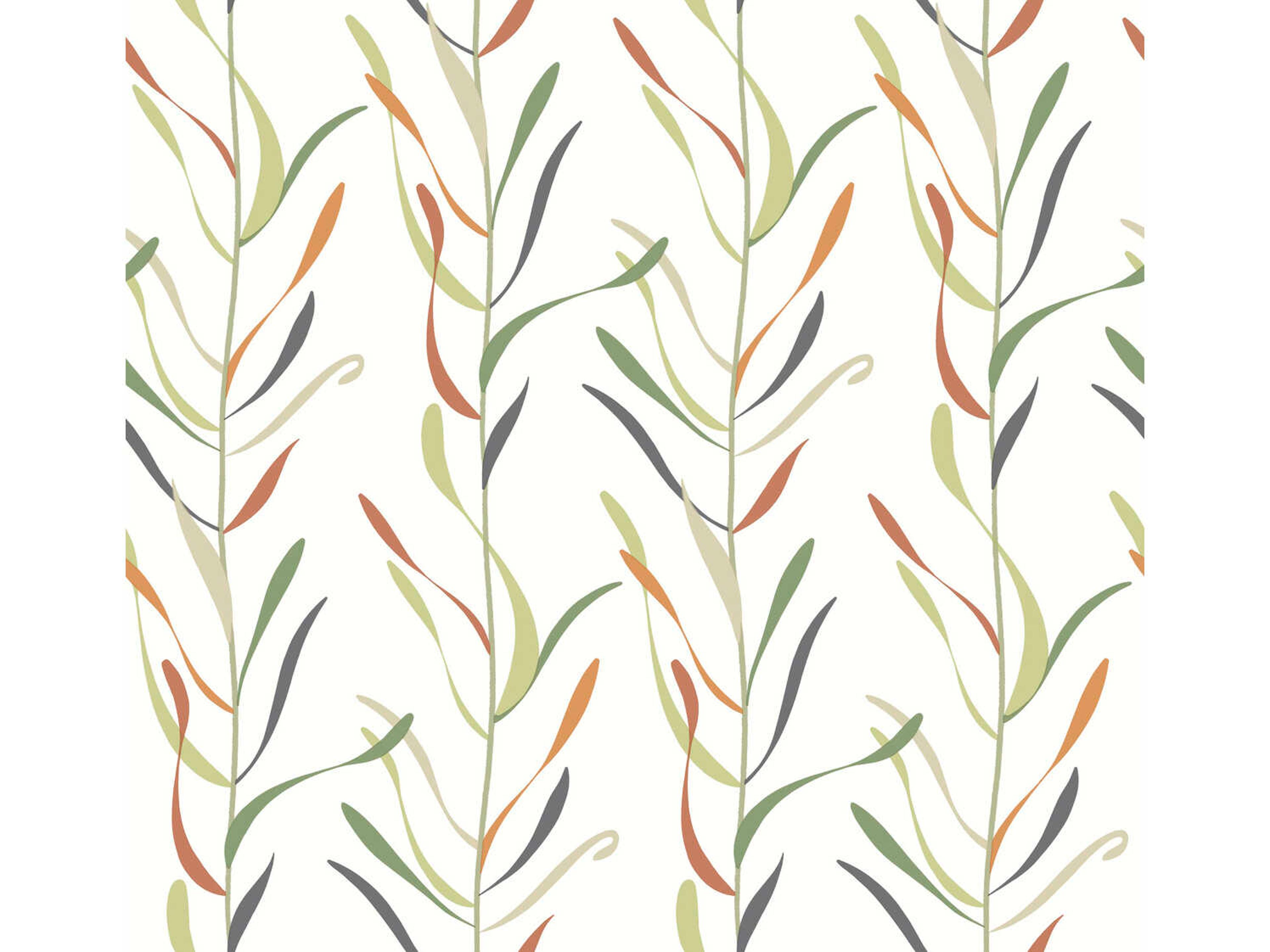 York Wallcoverings Greenhouse Sienna Chloe Vine Wallpaper