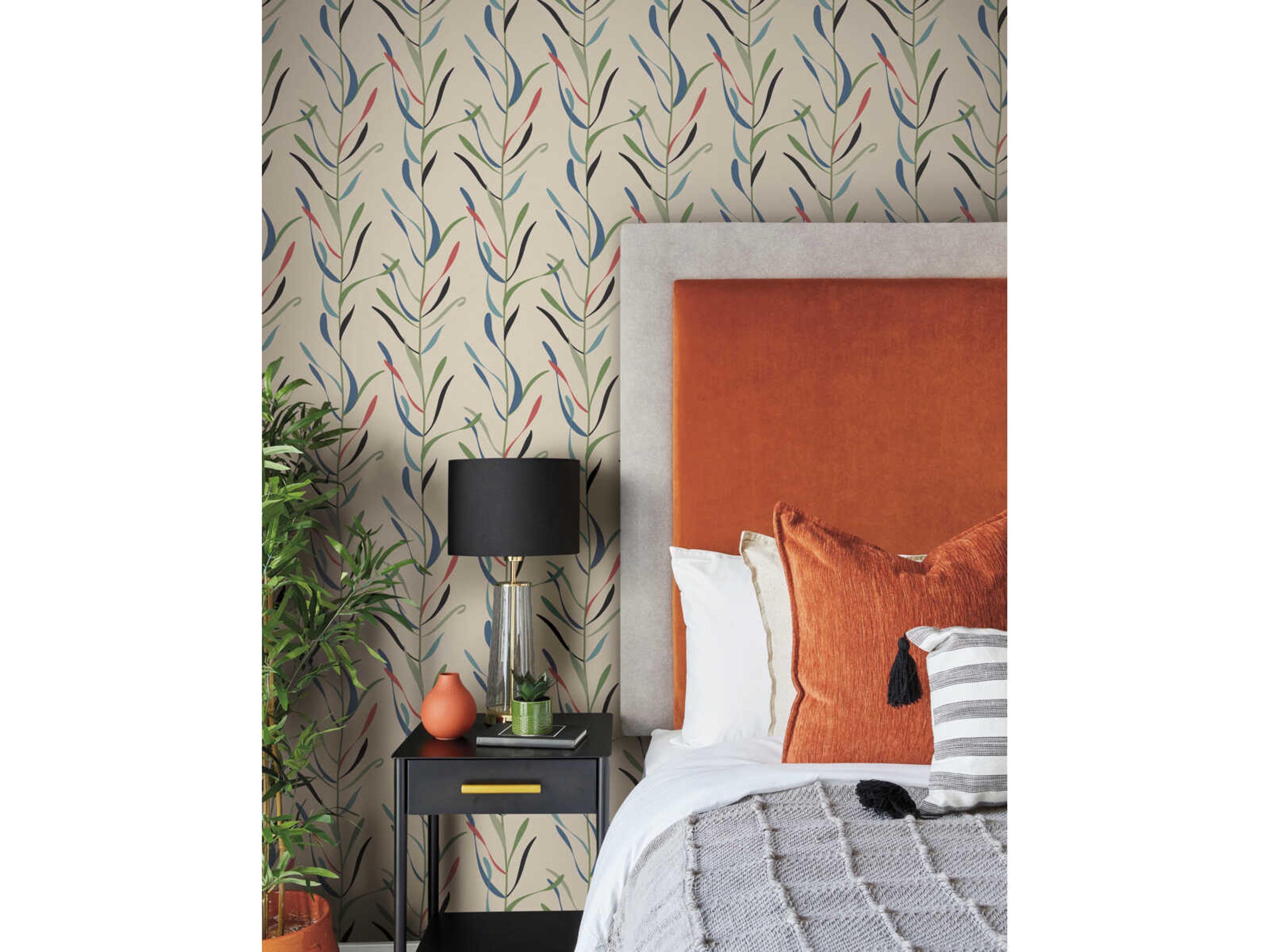 York Wallcoverings Greenhouse Savanna Chloe Vine Wallpaper