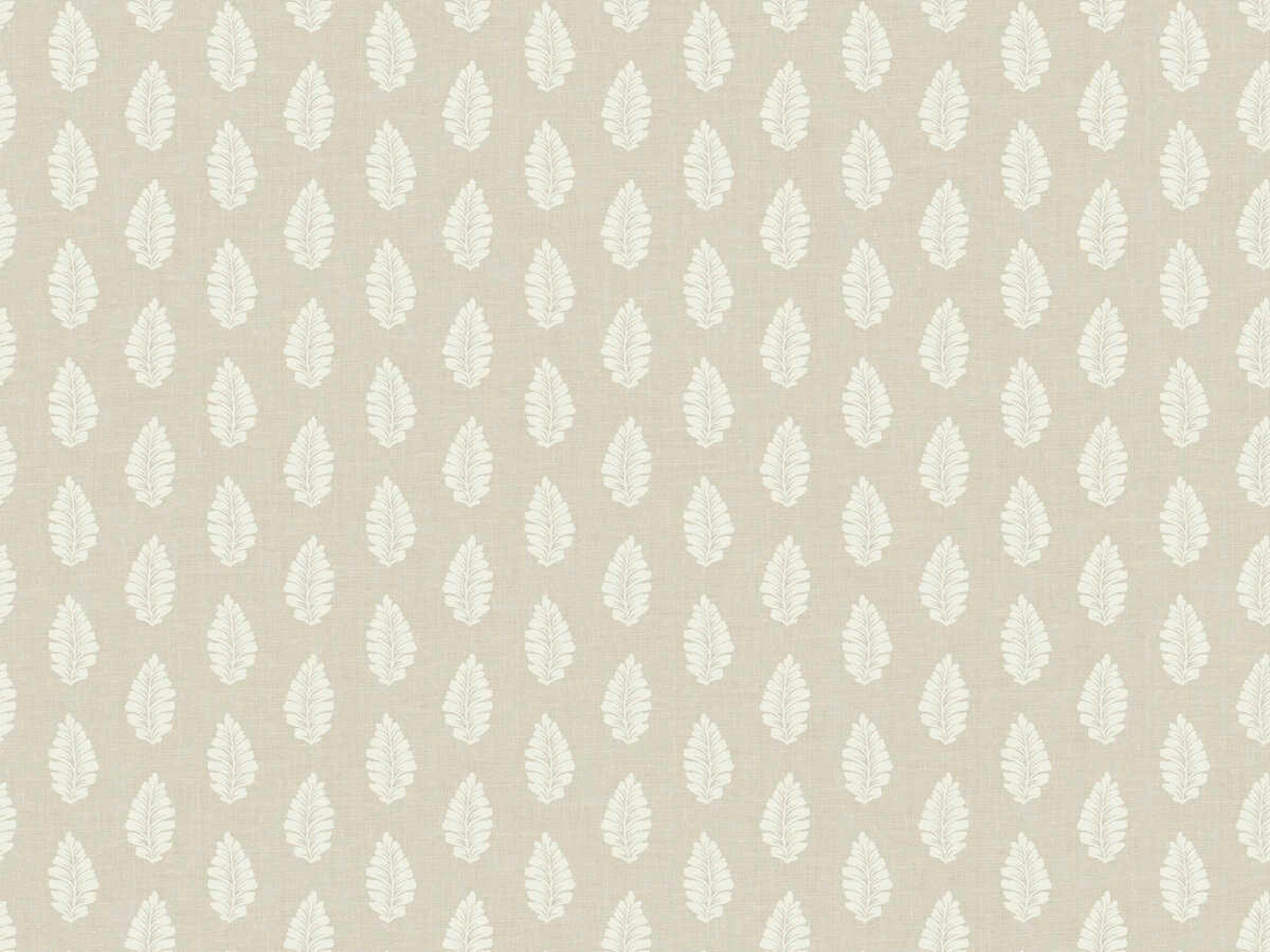 York Wallcoverings Grandmillennial Linen Leaf Pendant Wallpaper