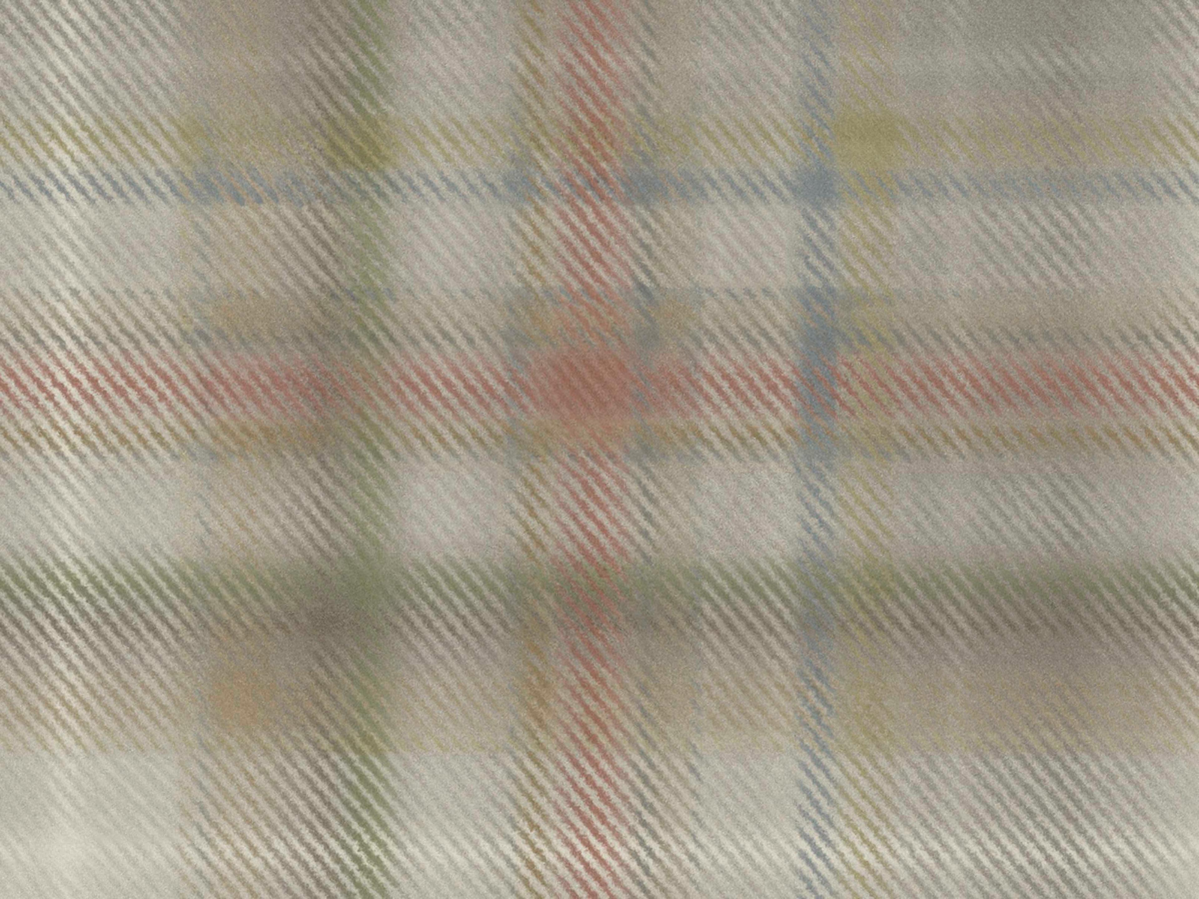 York Wallcoverings Ronald Redding Traveler Neutral Sterling Plaid Wallpaper