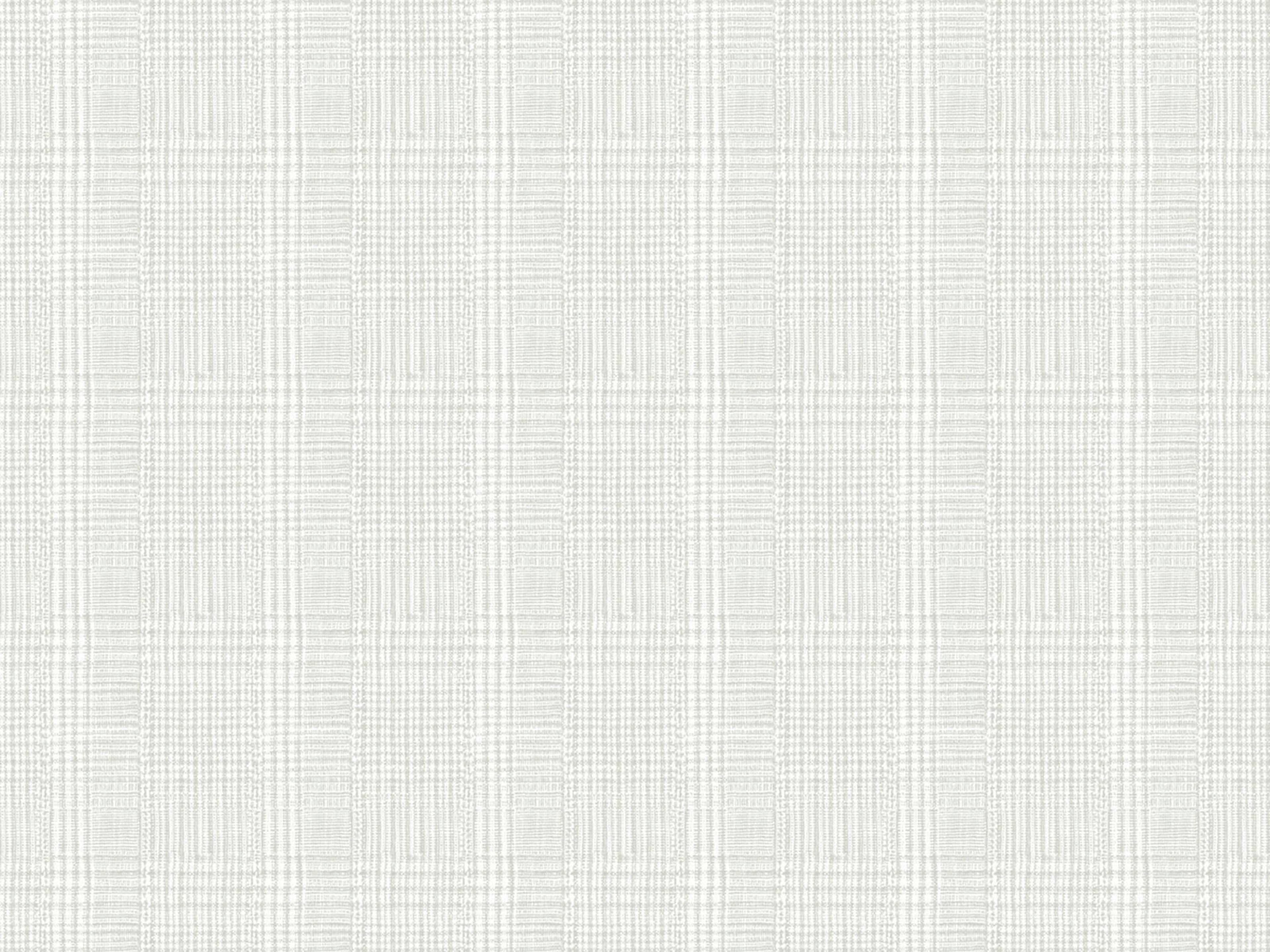 York Wallcoverings Ronald Redding Traveler Grey Shirting Plaid Wallpaper