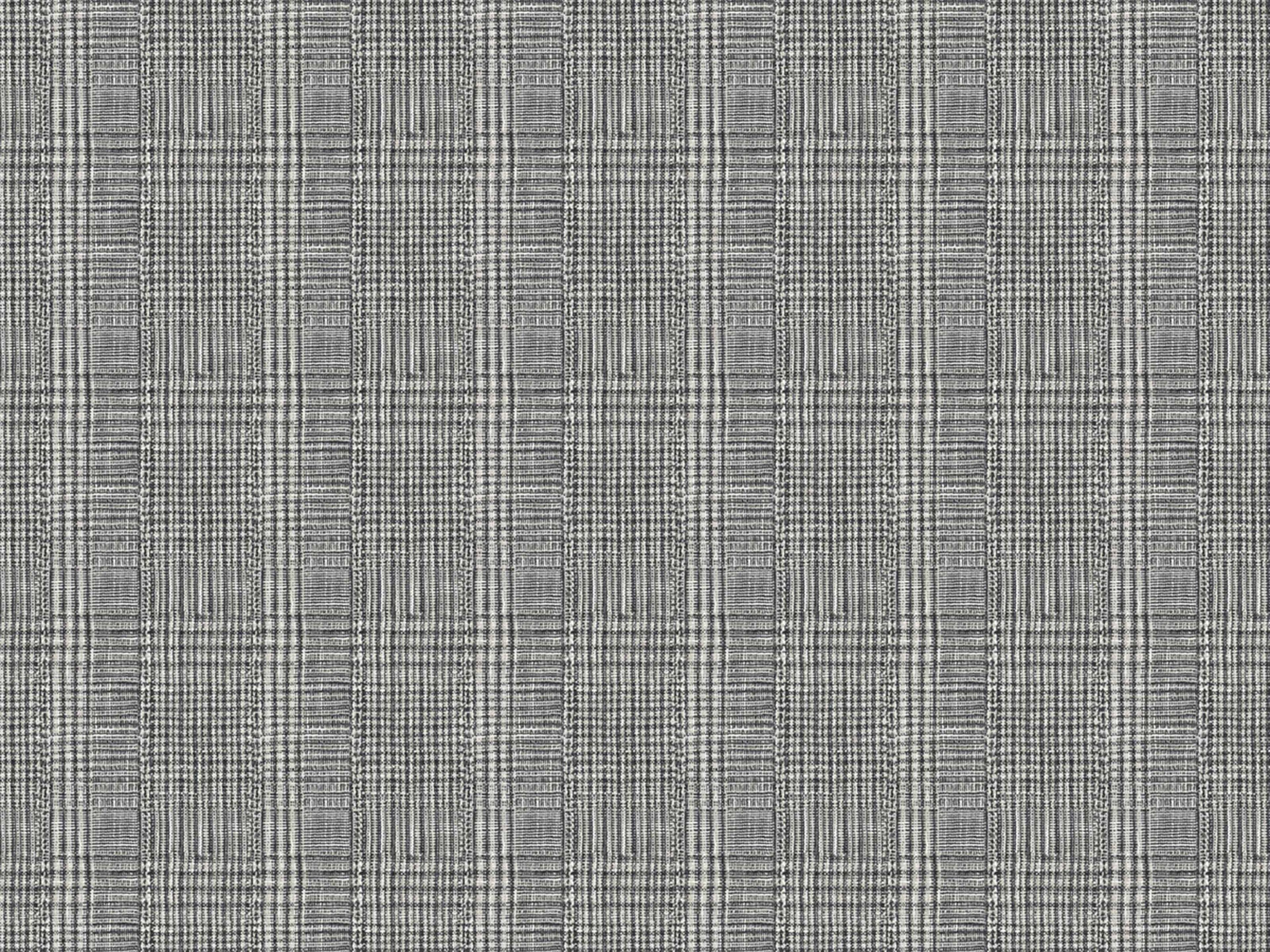 York Wallcoverings Ronald Redding Traveler Black Shirting Plaid Wallpaper