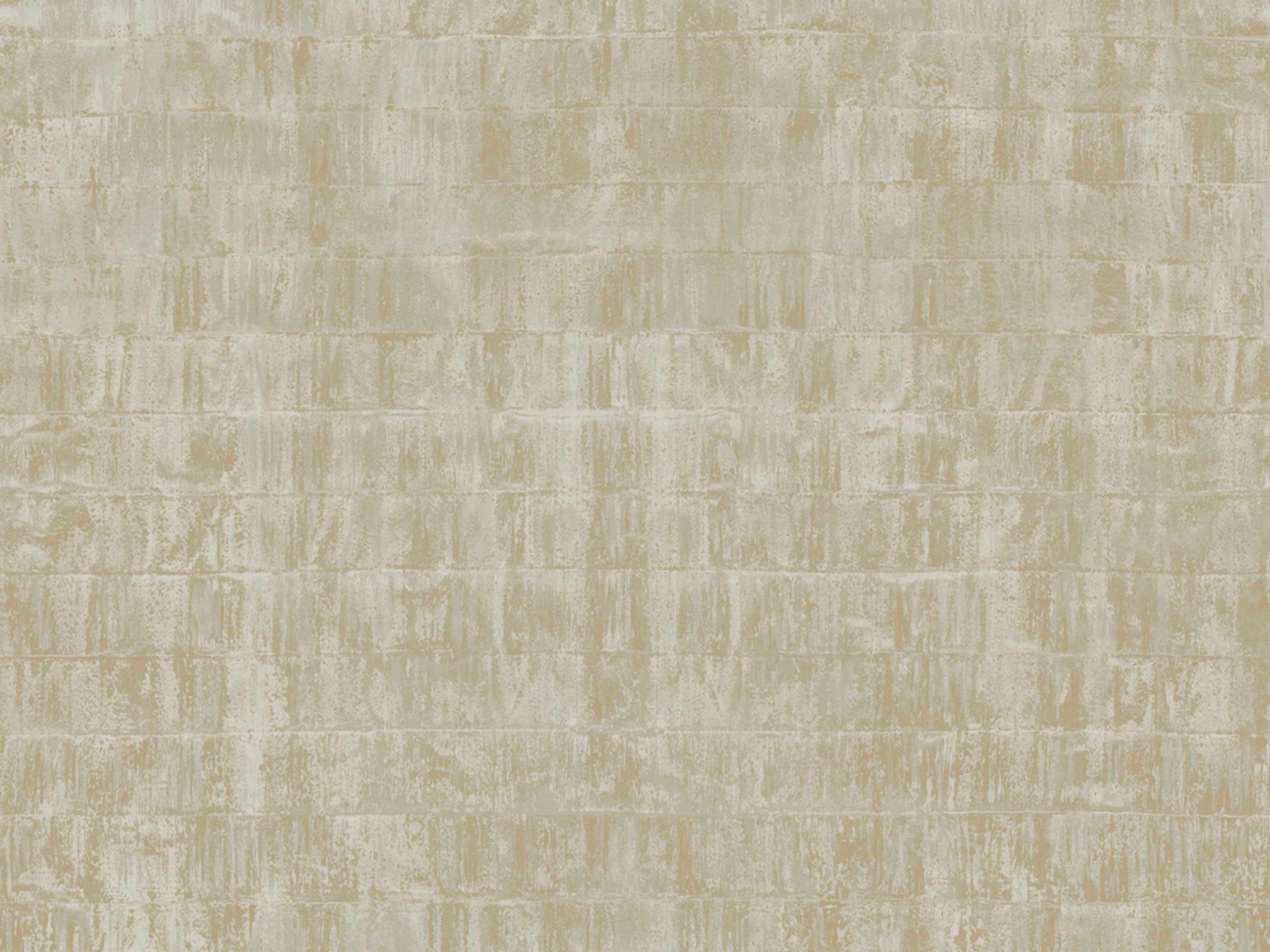 York Wallcoverings Ronald Redding 24 Karat Taupe Liquid Metal Wallpaper