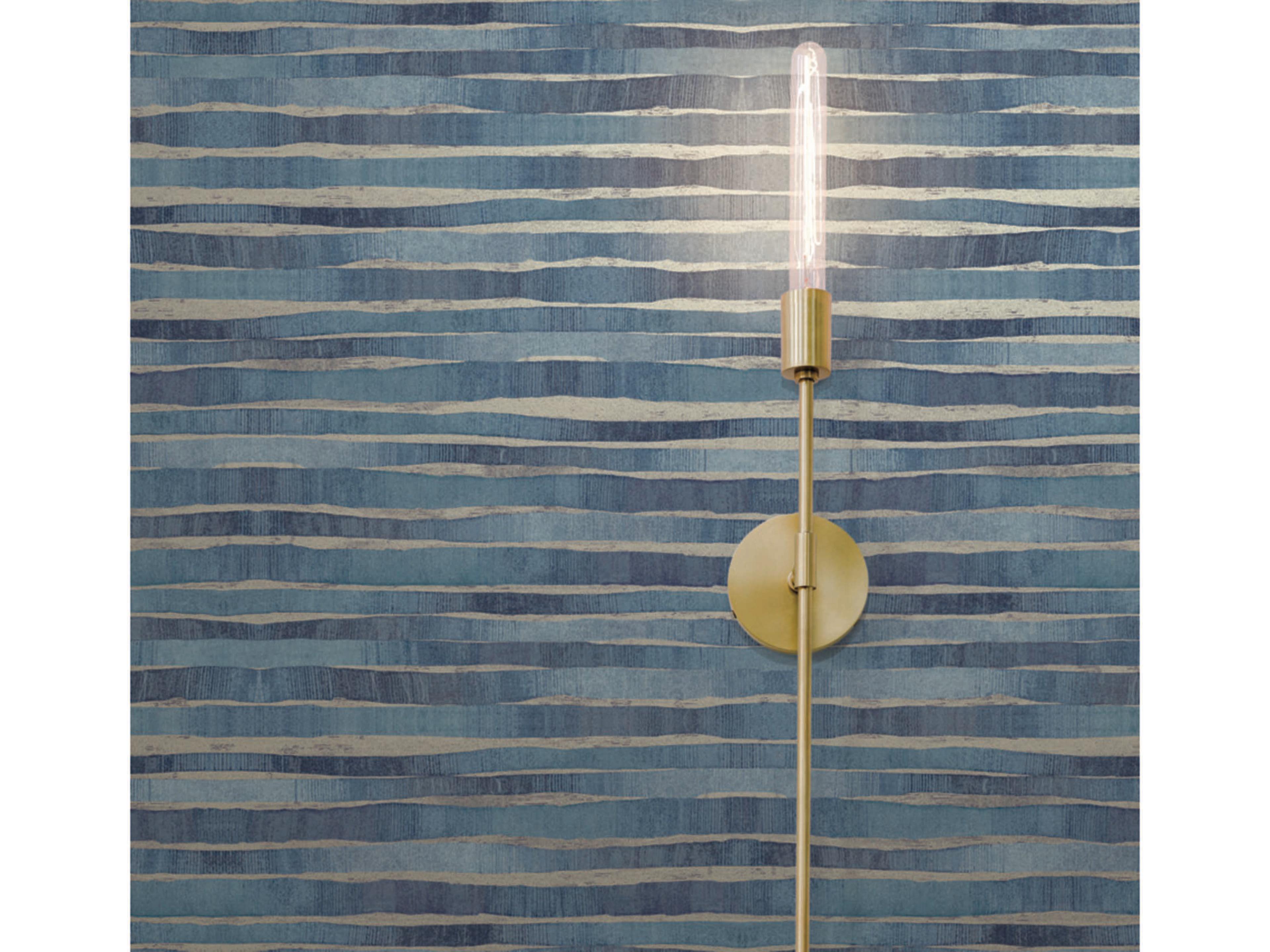 York Wallcoverings Ronald Redding 24 Karat Blue Dreamscapes Wallpaper