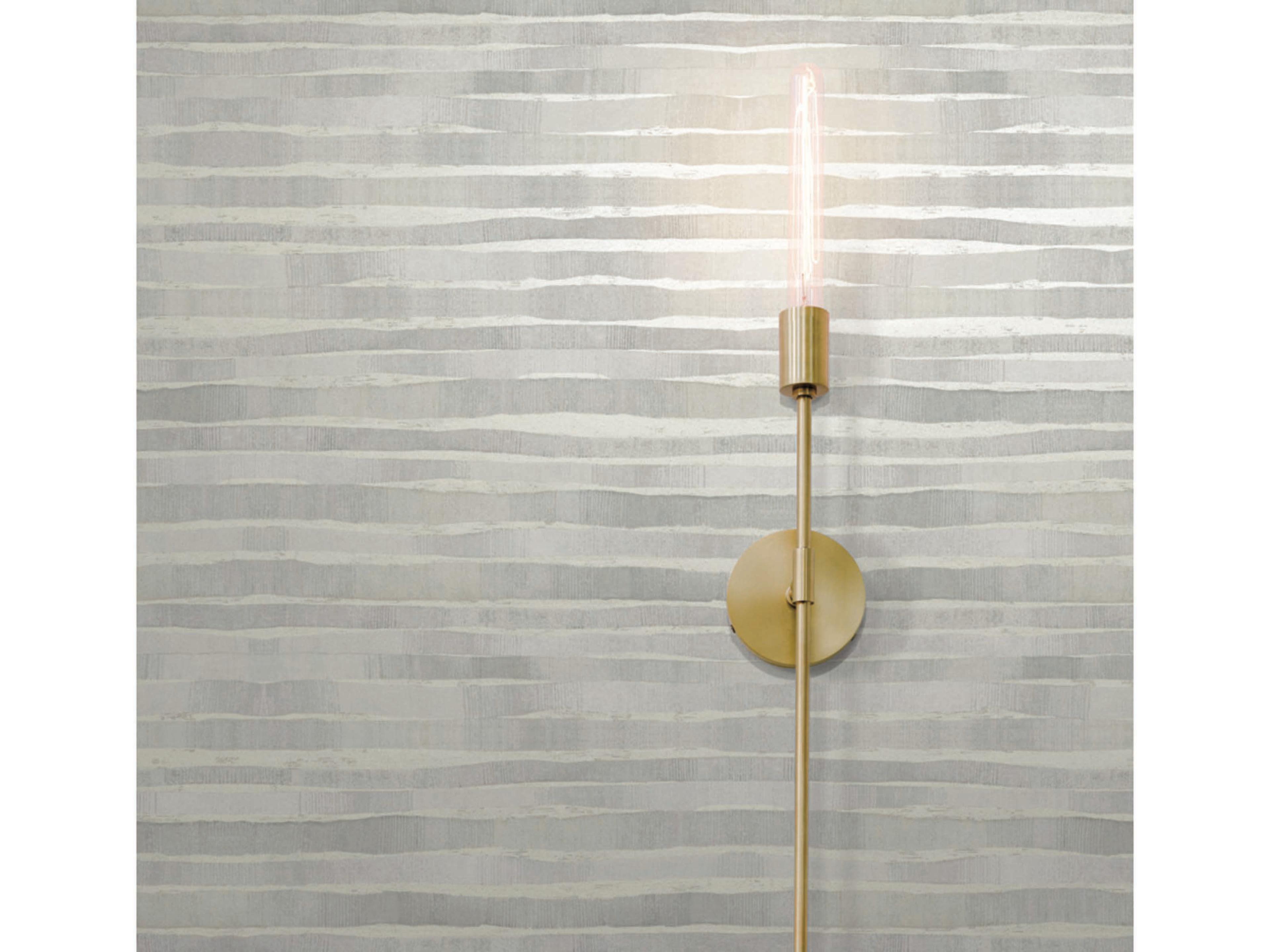 York Wallcoverings Ronald Redding 24 Karat Grey Dreamscapes Wallpaper