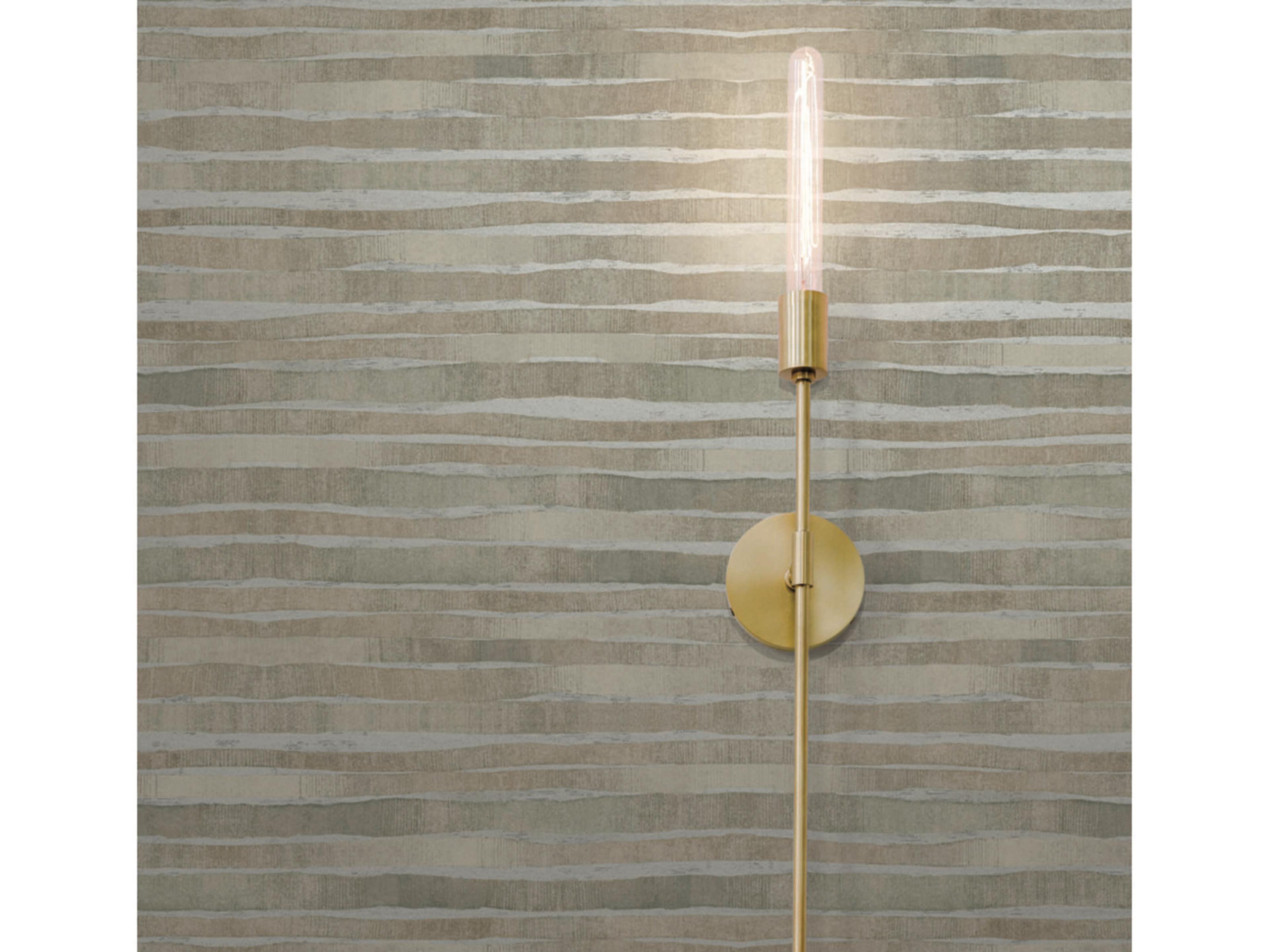 York Wallcoverings Ronald Redding 24 Karat Brown Dreamscapes Wallpaper