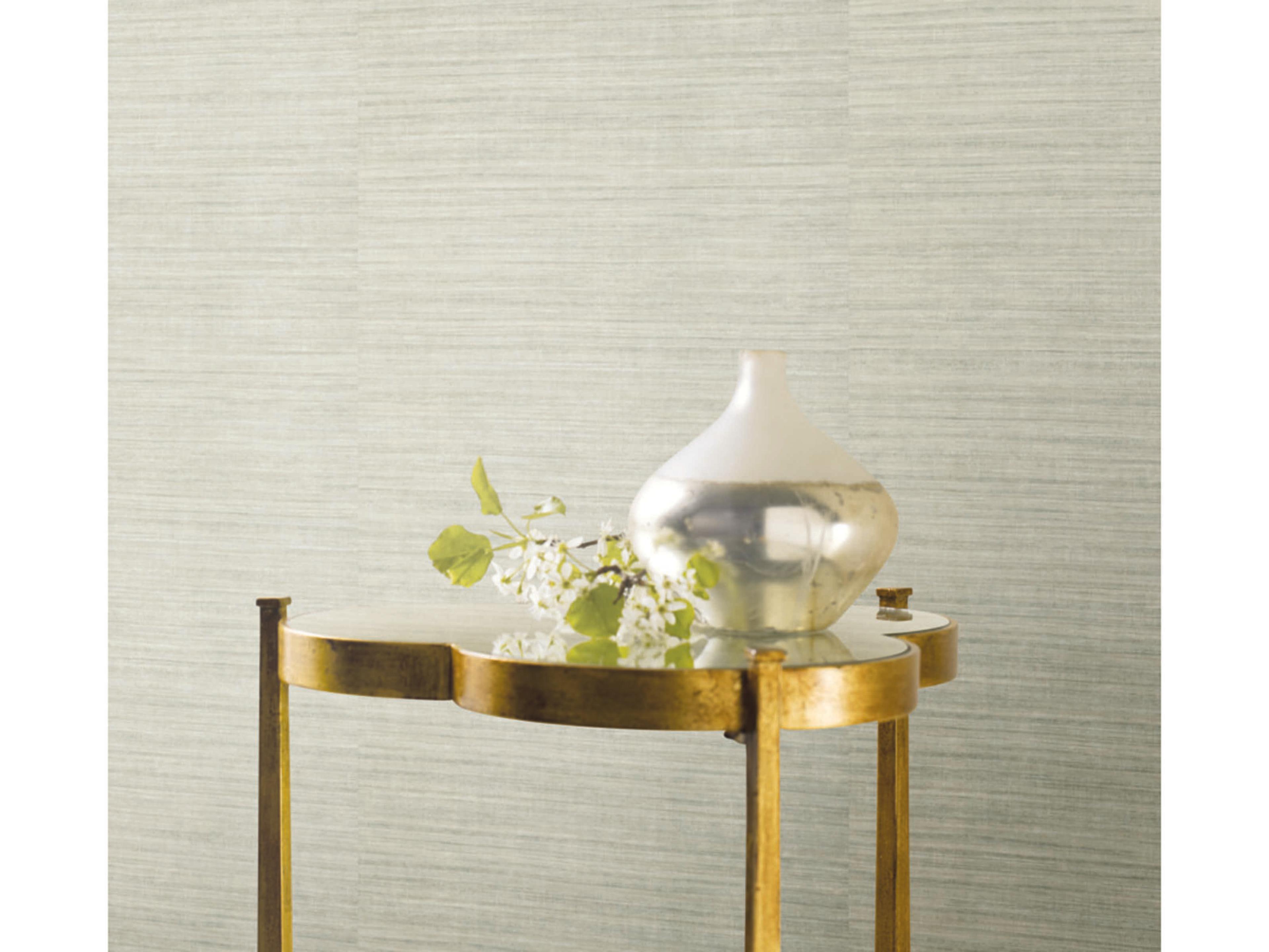 York Wallcoverings Ronald Redding 24 Karat Black Silk Elegance Wallpaper