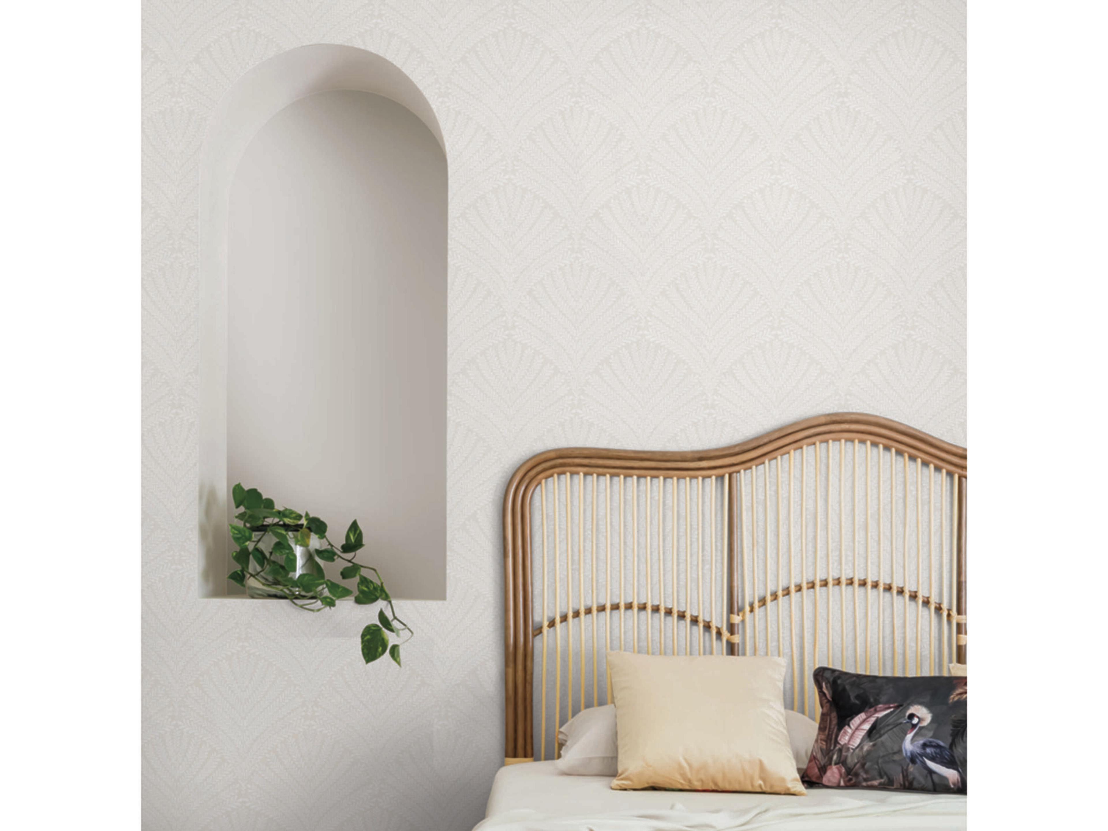 York Wallcoverings Mediterranean Off White Beachcomber Wallpaper