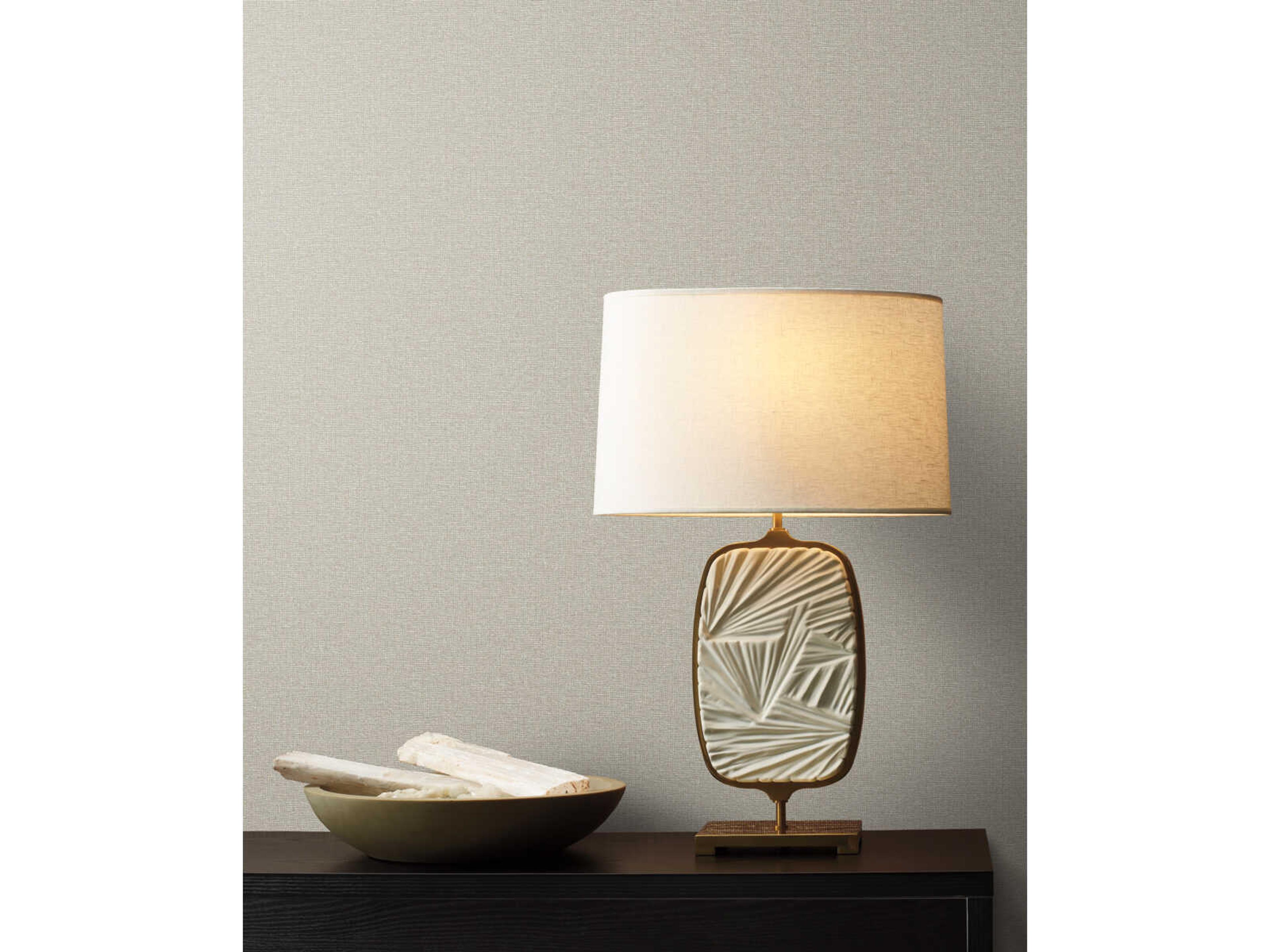 Natural Digest Light Grey Dandy Wallpaper