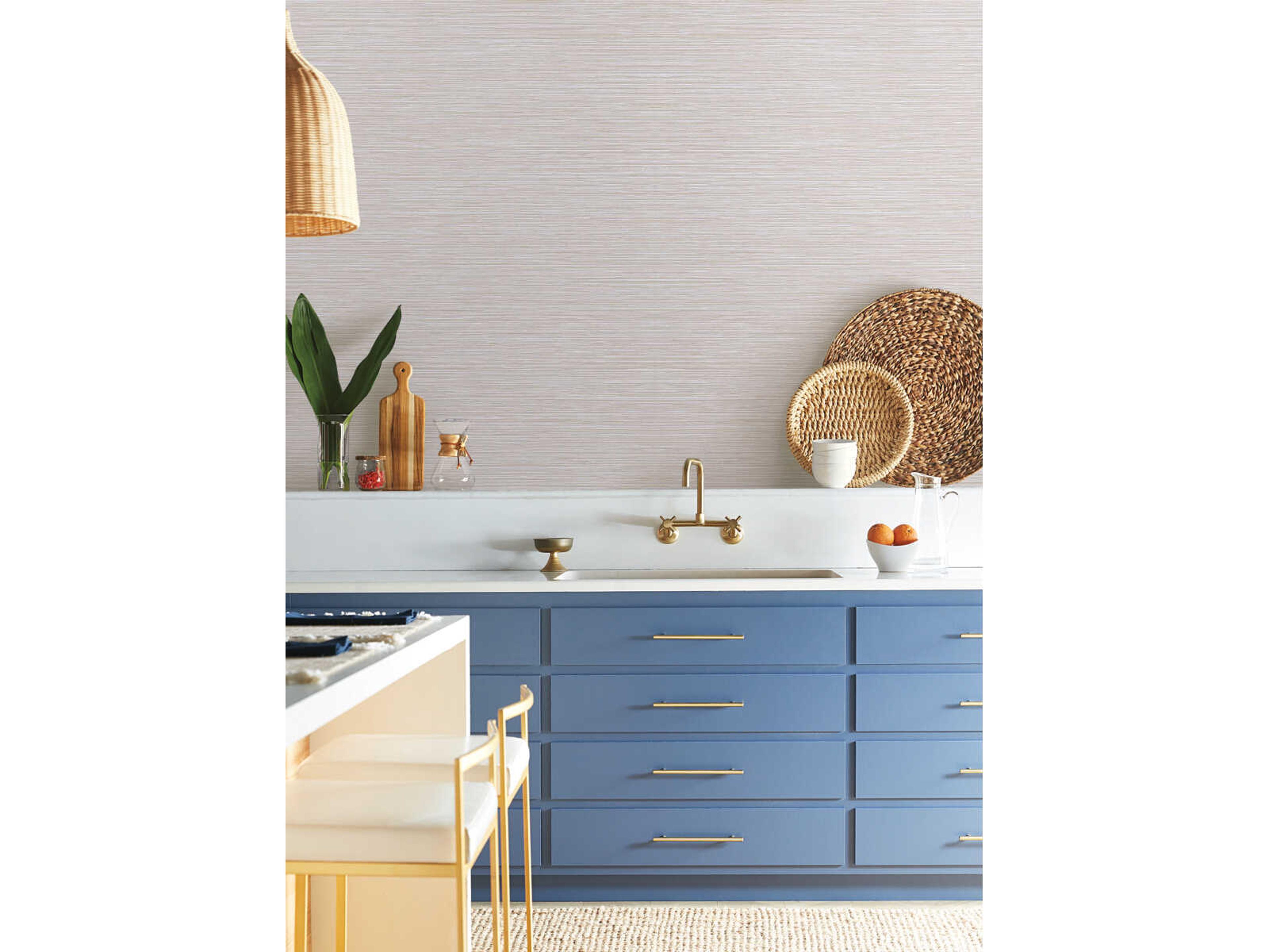 Natural Digest Beige Grass Roots Wallpaper