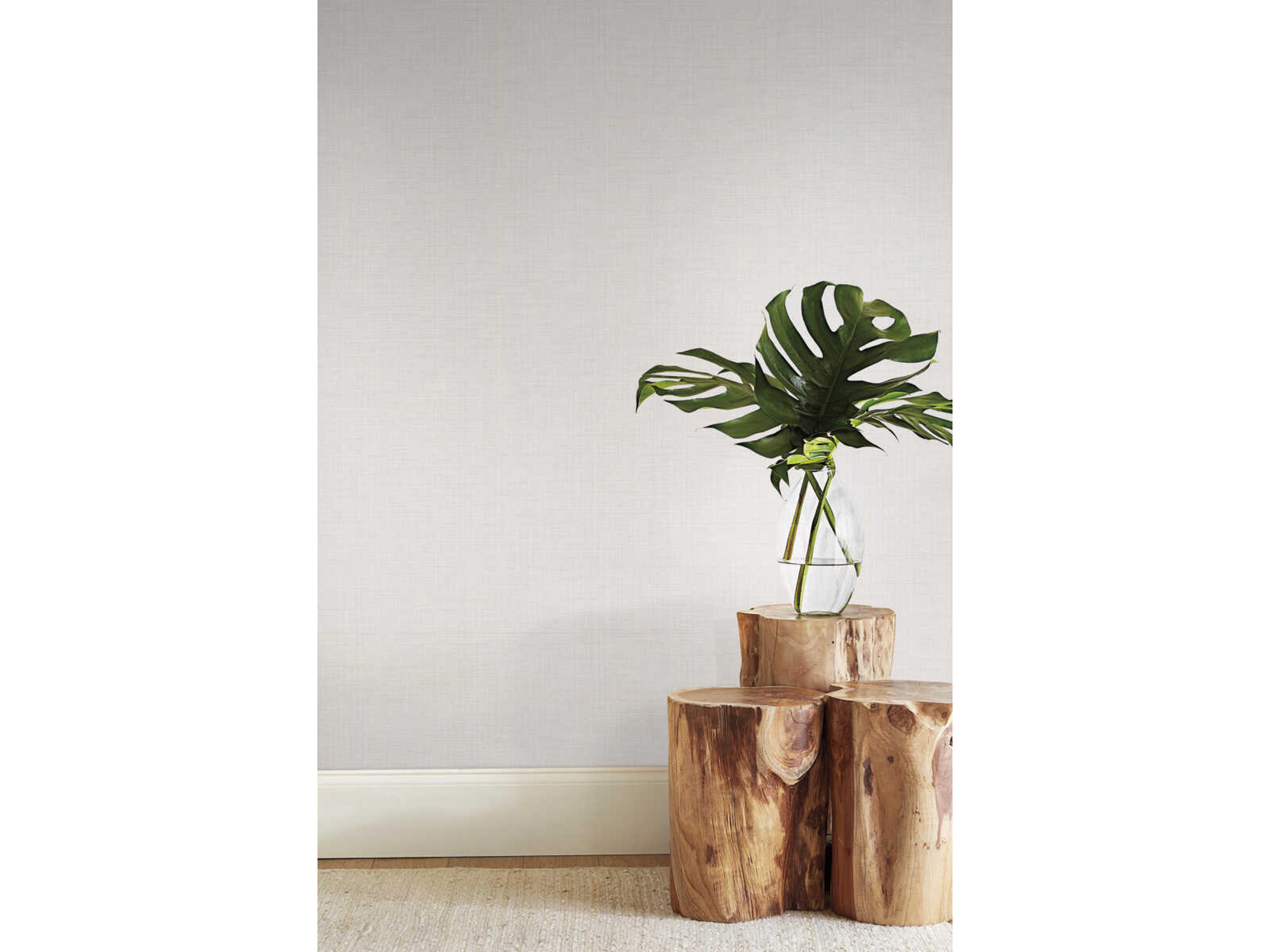 Natural Digest White Turret Wallpaper