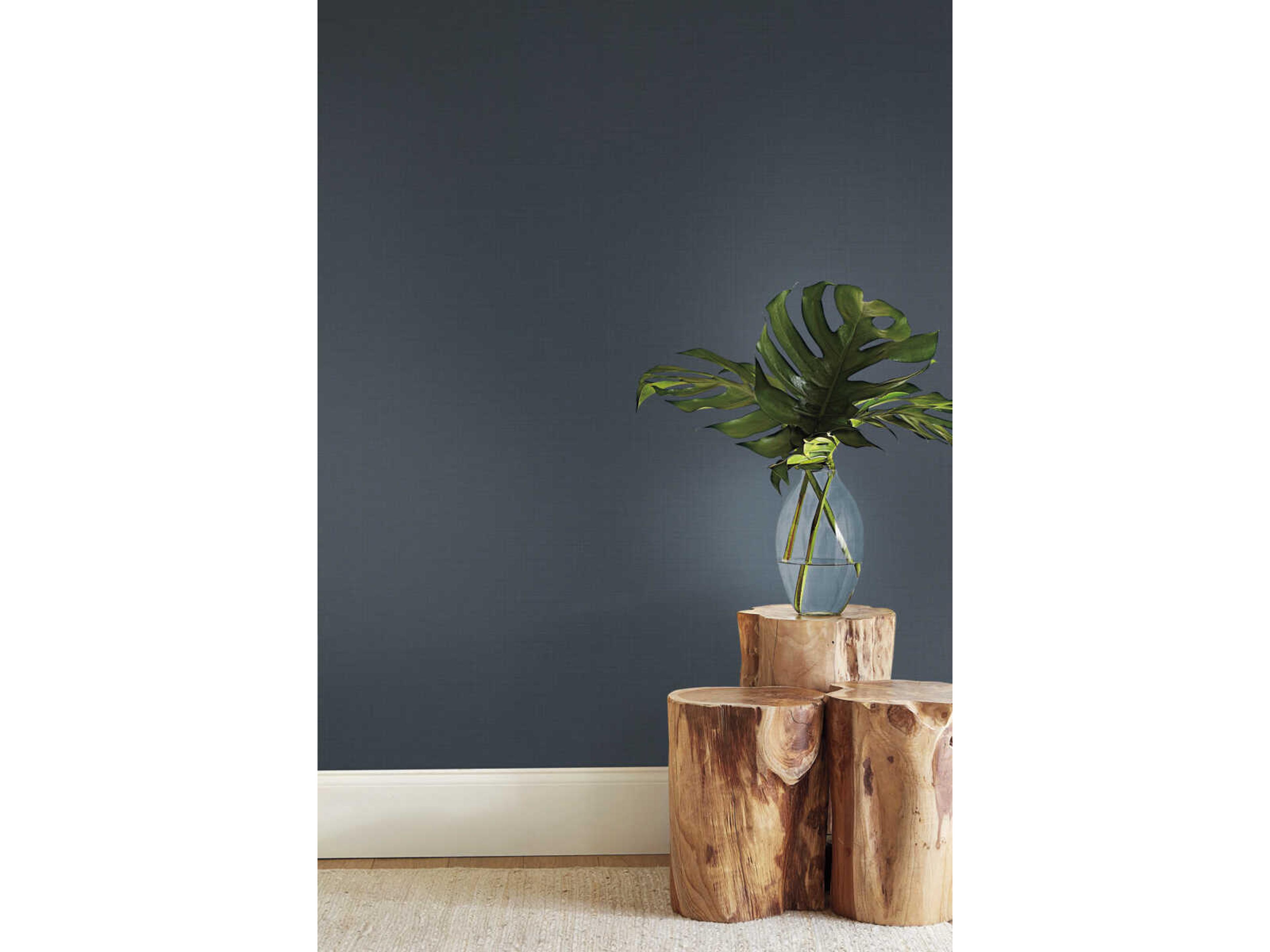 Natural Digest Blue Turret Wallpaper