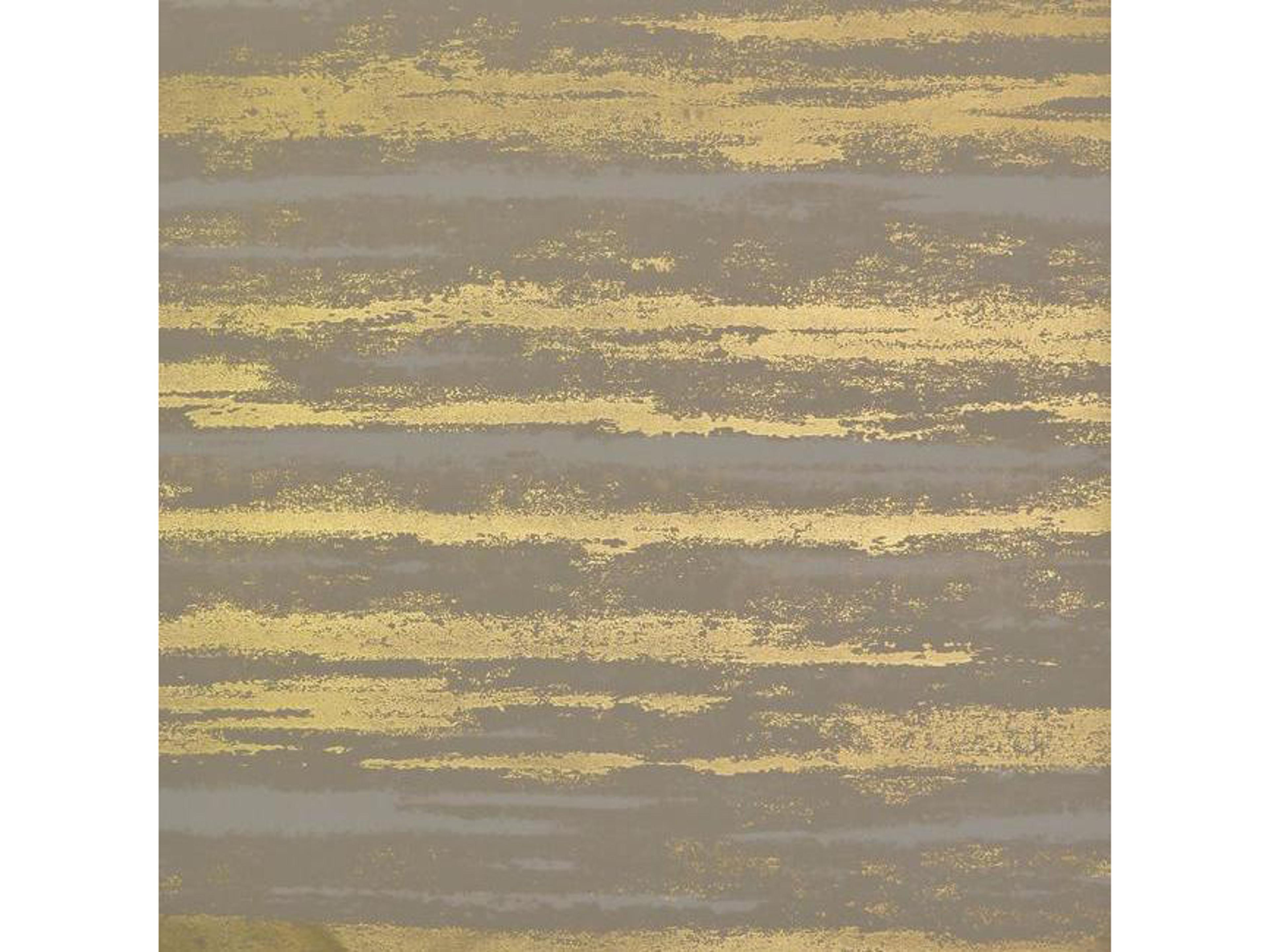 York Wallcoverings Antonina Vella Modern Metals Khaki Gold Atmosphere Wallpaper