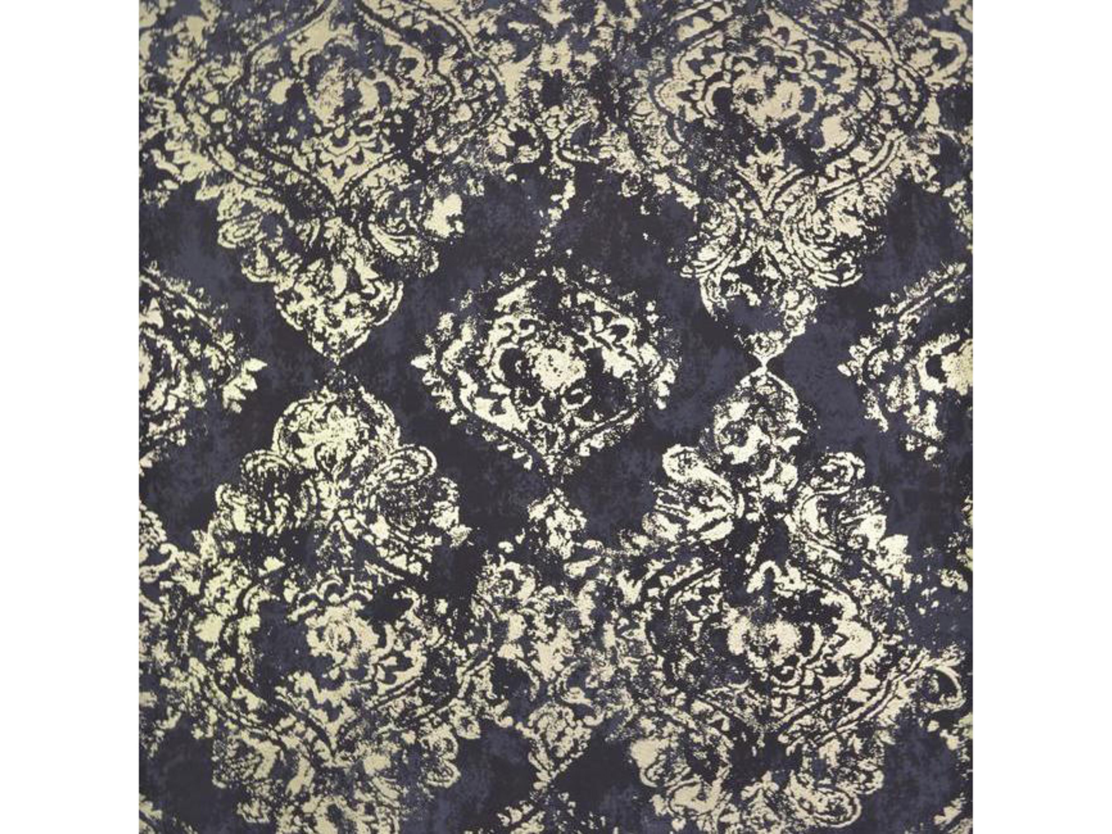 Antonina Vella Modern Metals Plum Gold Stargazer Wallpaper