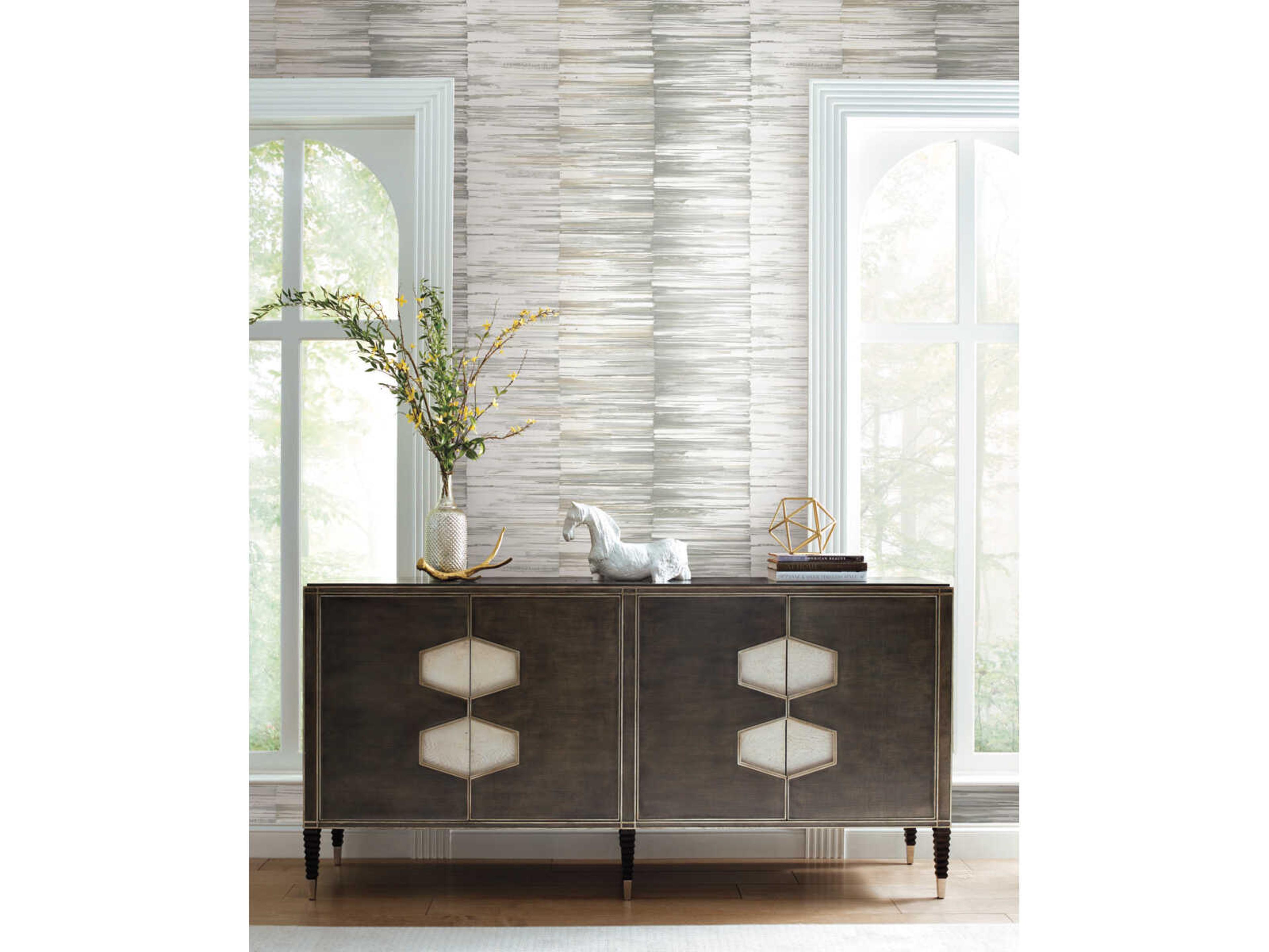 Modern Nature 2nd Edition Taupe Artist's Palette Wallpaper