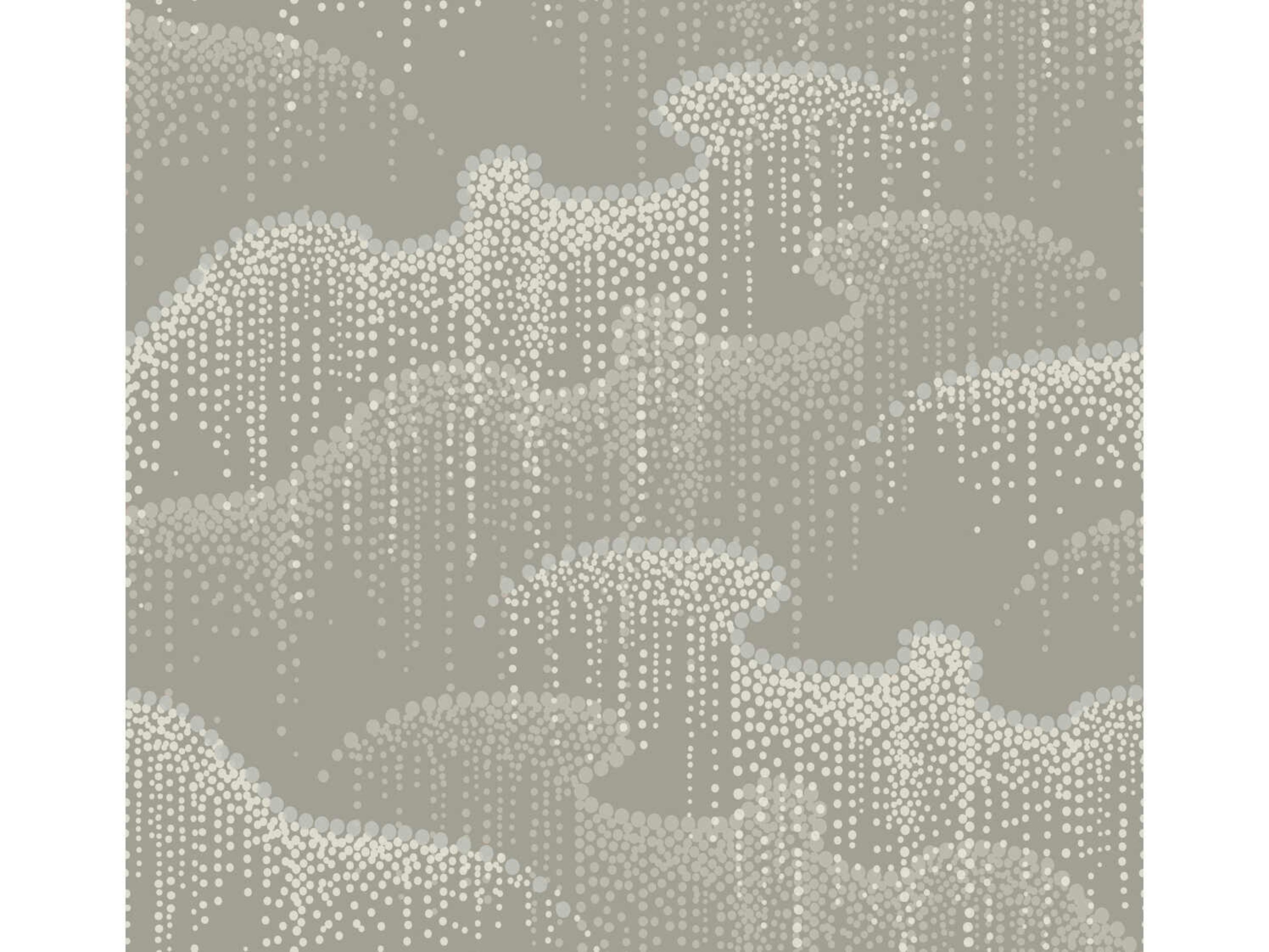 York Wallcoverings Modern Nature 2nd Edition Taupe Moonlight Pearls Wallpaper