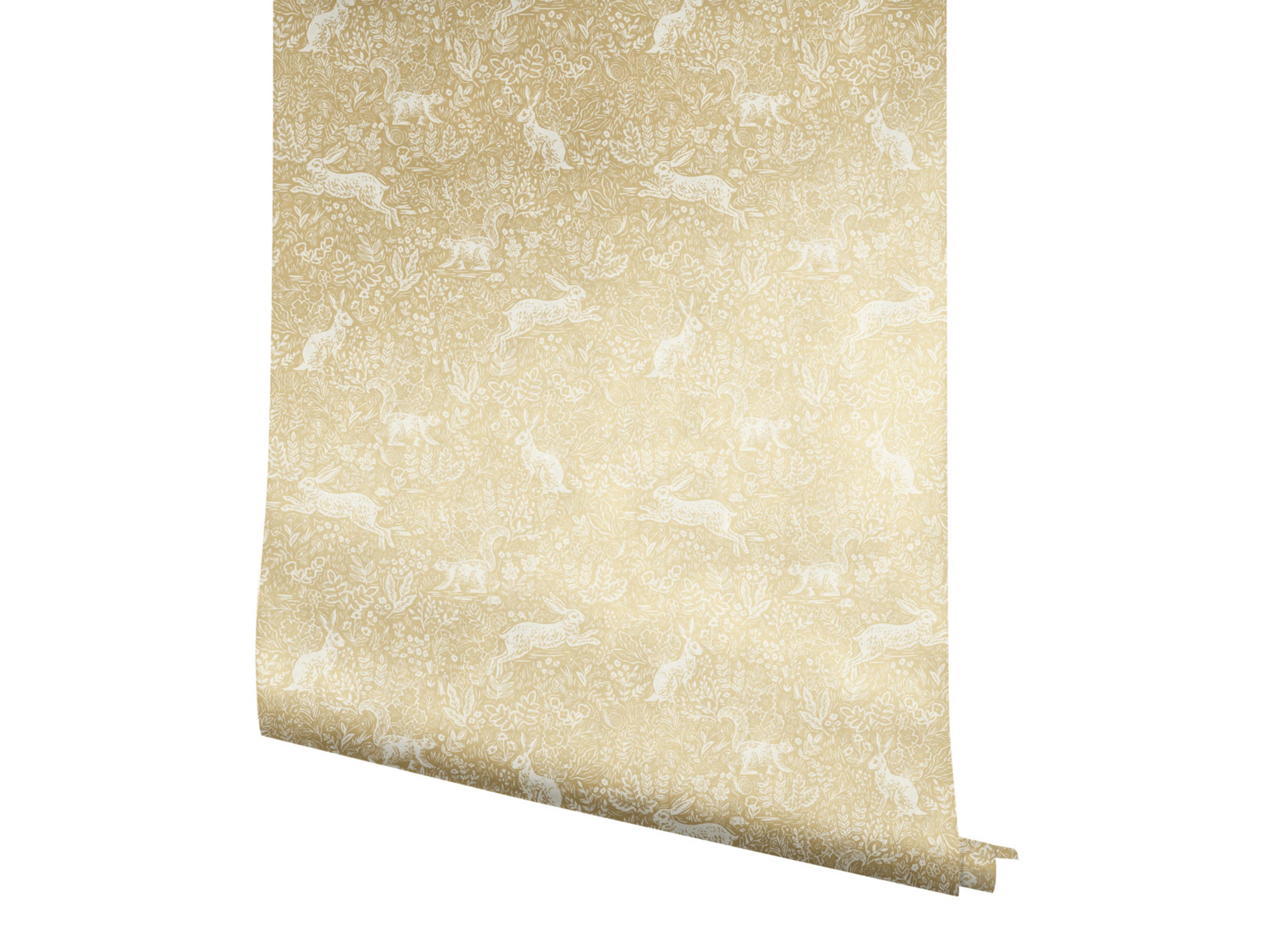 York Wallcoverings Gold Fable Wallpaper