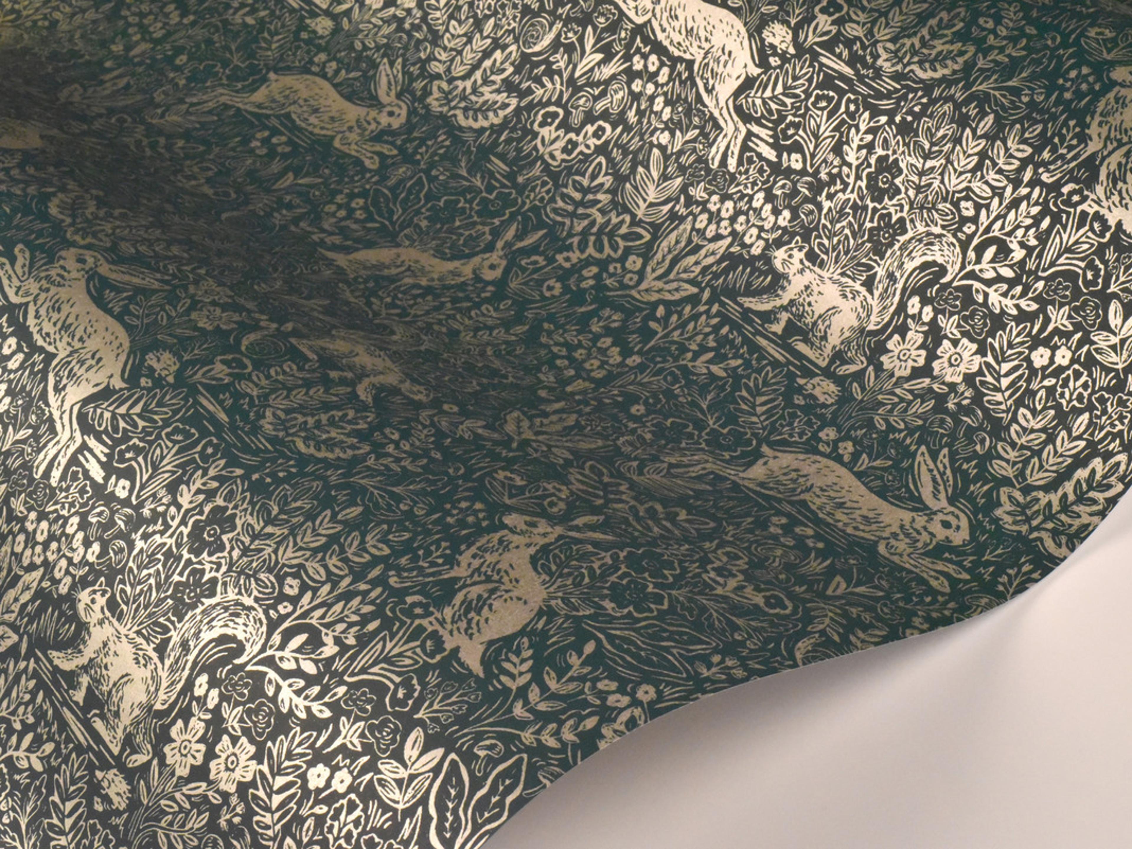 York Wallcoverings Emerald Fable Wallpaper
