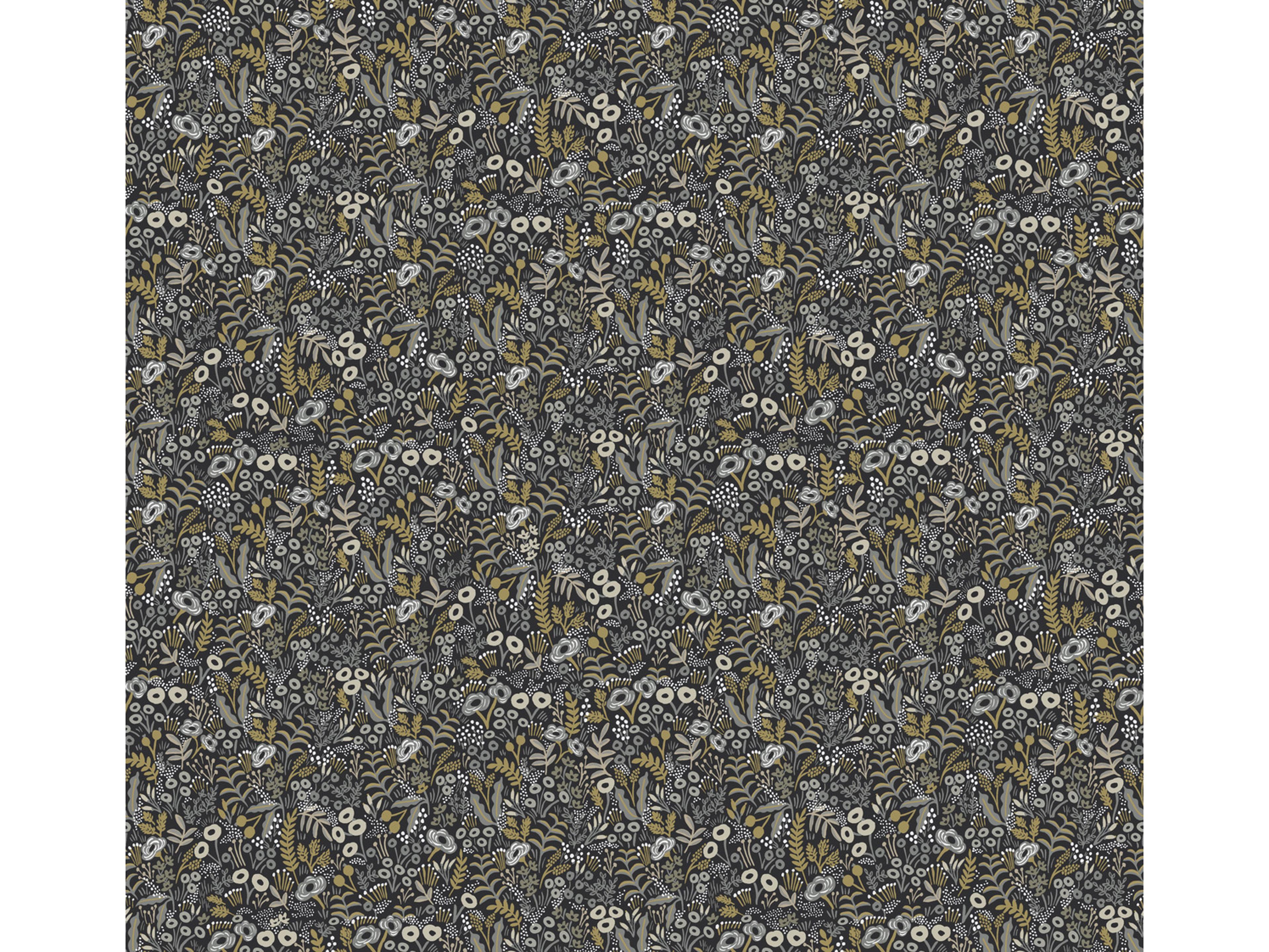 York Wallcoverings Black / Beige Tapestry Wallpaper