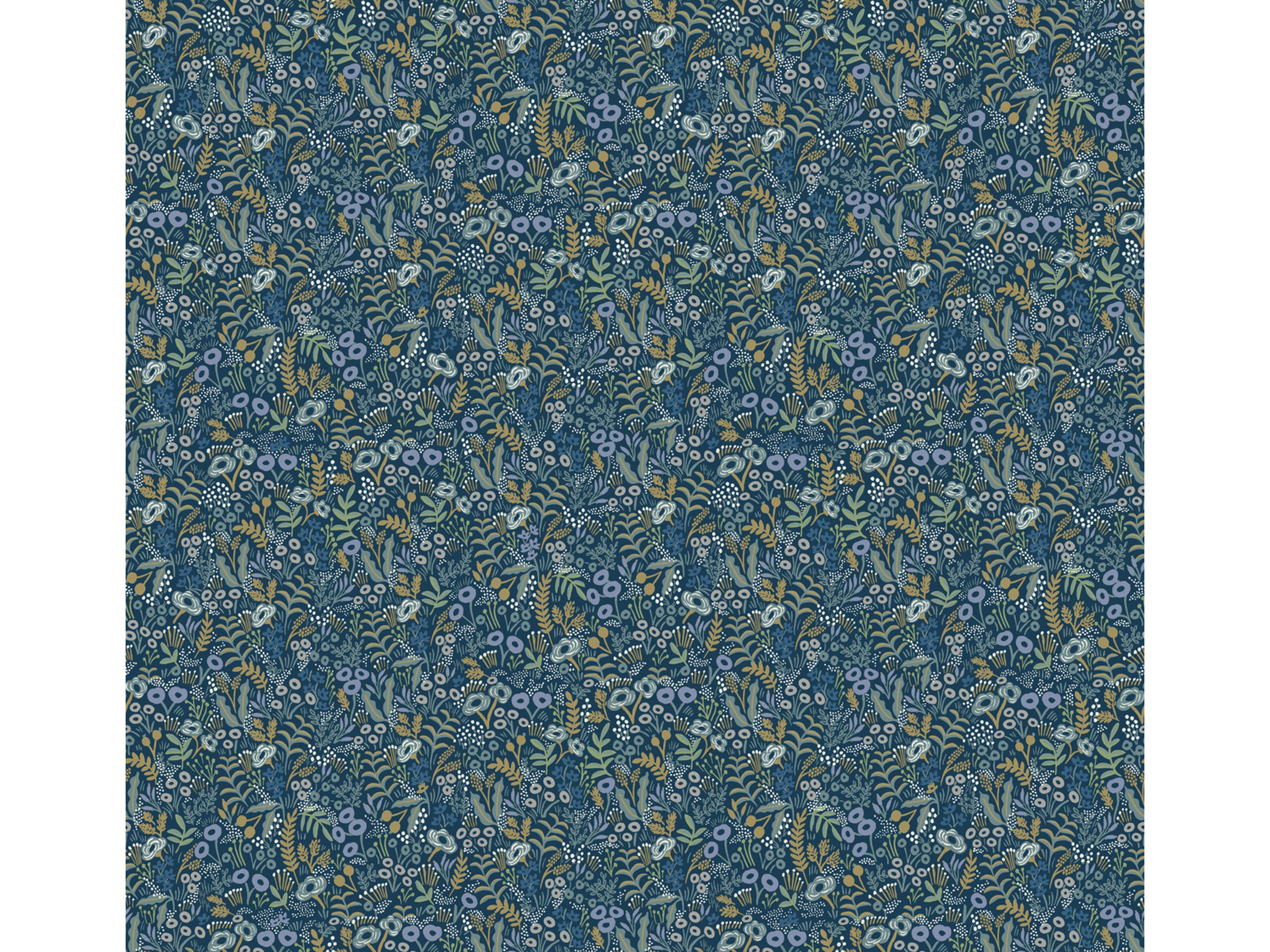 York Wallcoverings Indigo Tapestry Wallpaper