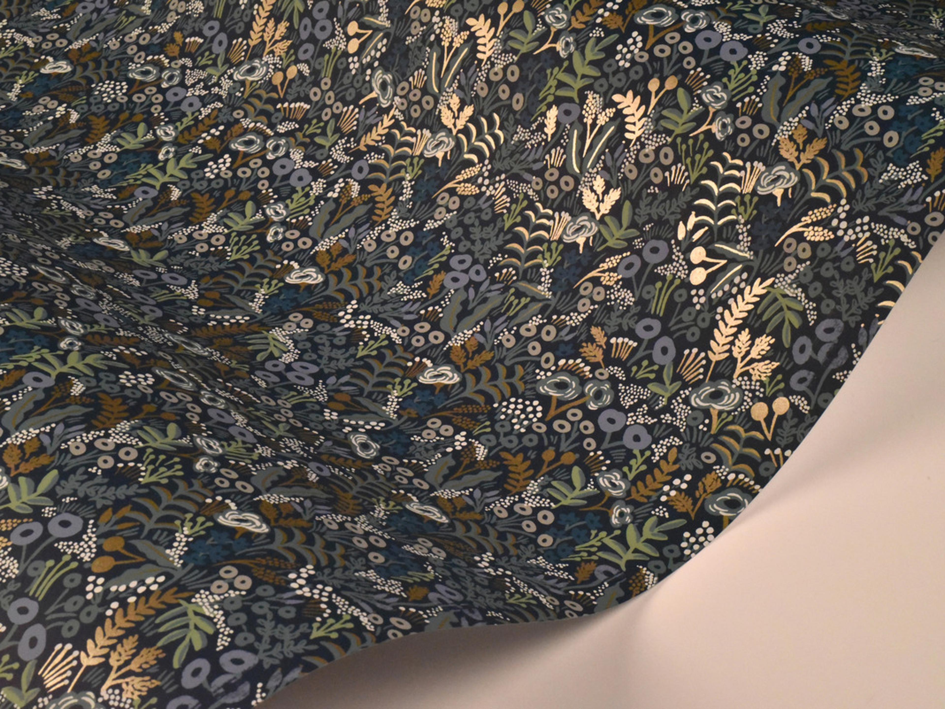 York Wallcoverings Indigo Tapestry Wallpaper