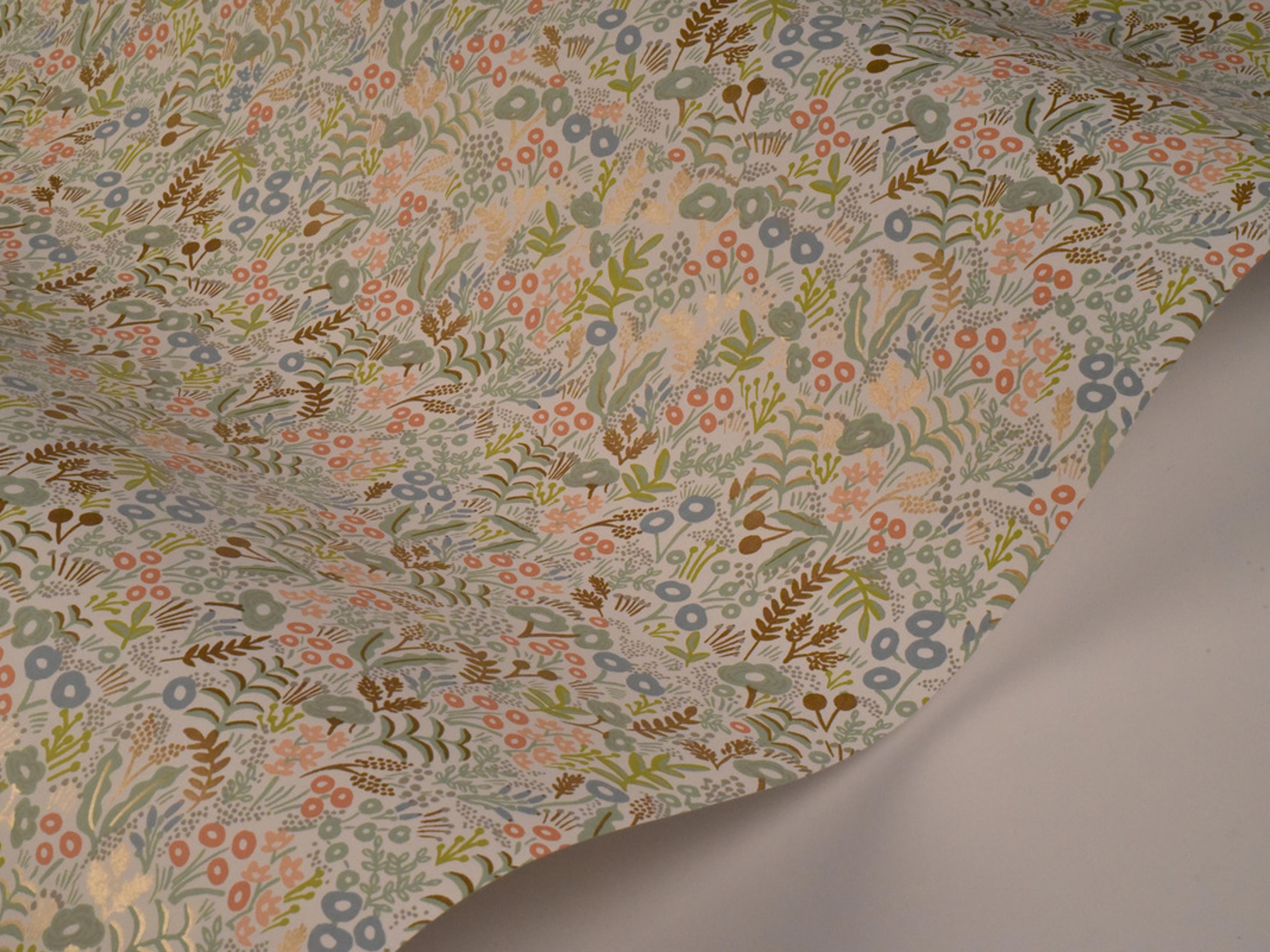 York Wallcoverings Light Mustard Tapestry Wallpaper