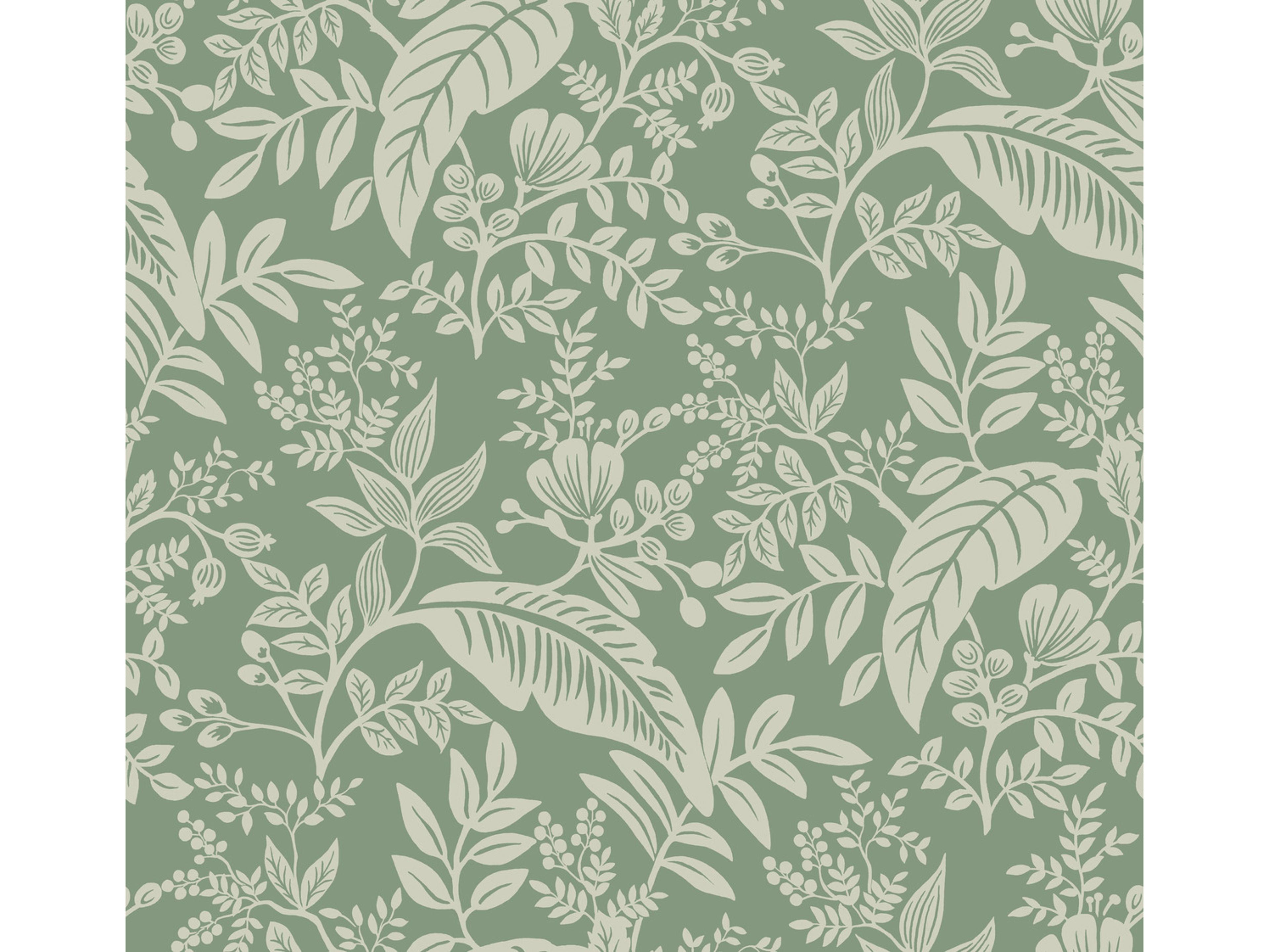 York Wallcoverings Sage Canopy Wallpaper