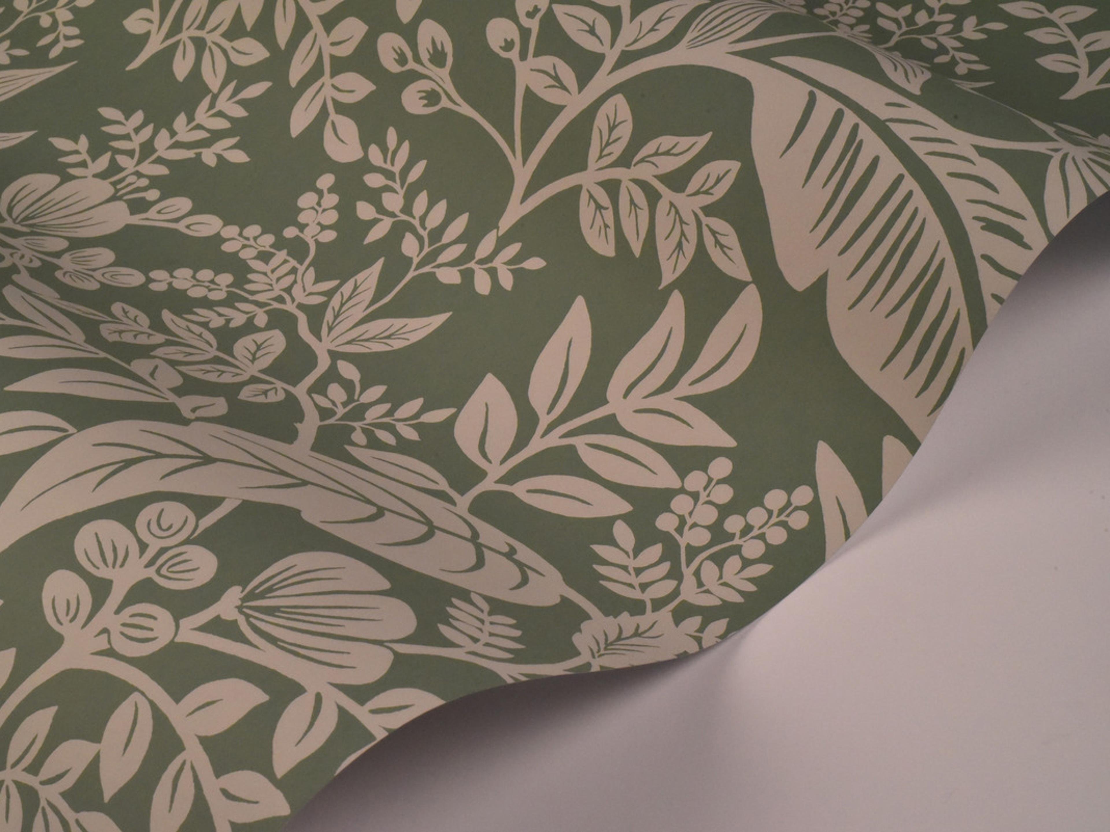 York Wallcoverings Sage Canopy Wallpaper