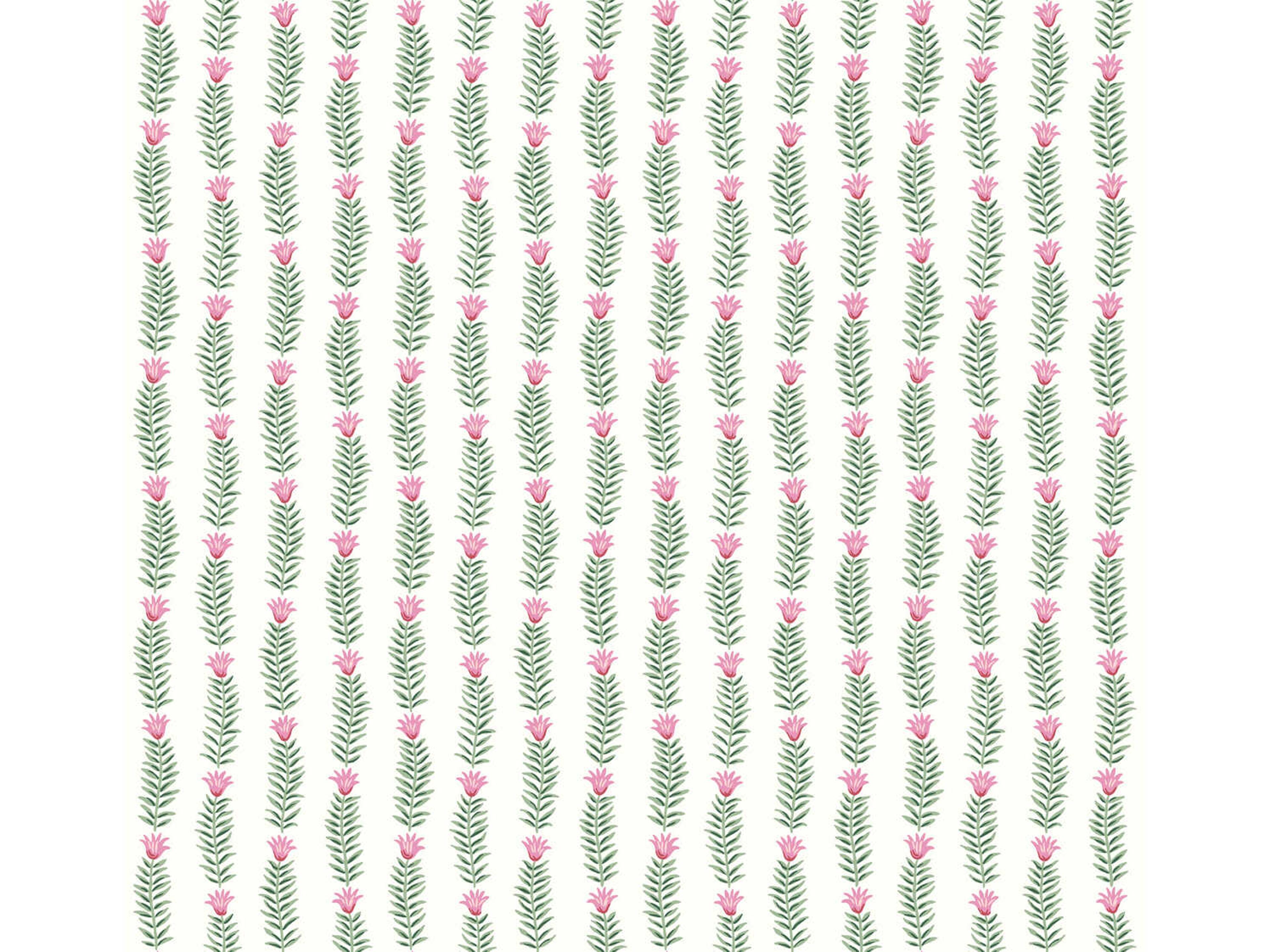 York Wallcoverings Rifle Paper Co. Second Edition White Green Eden Wallpaper