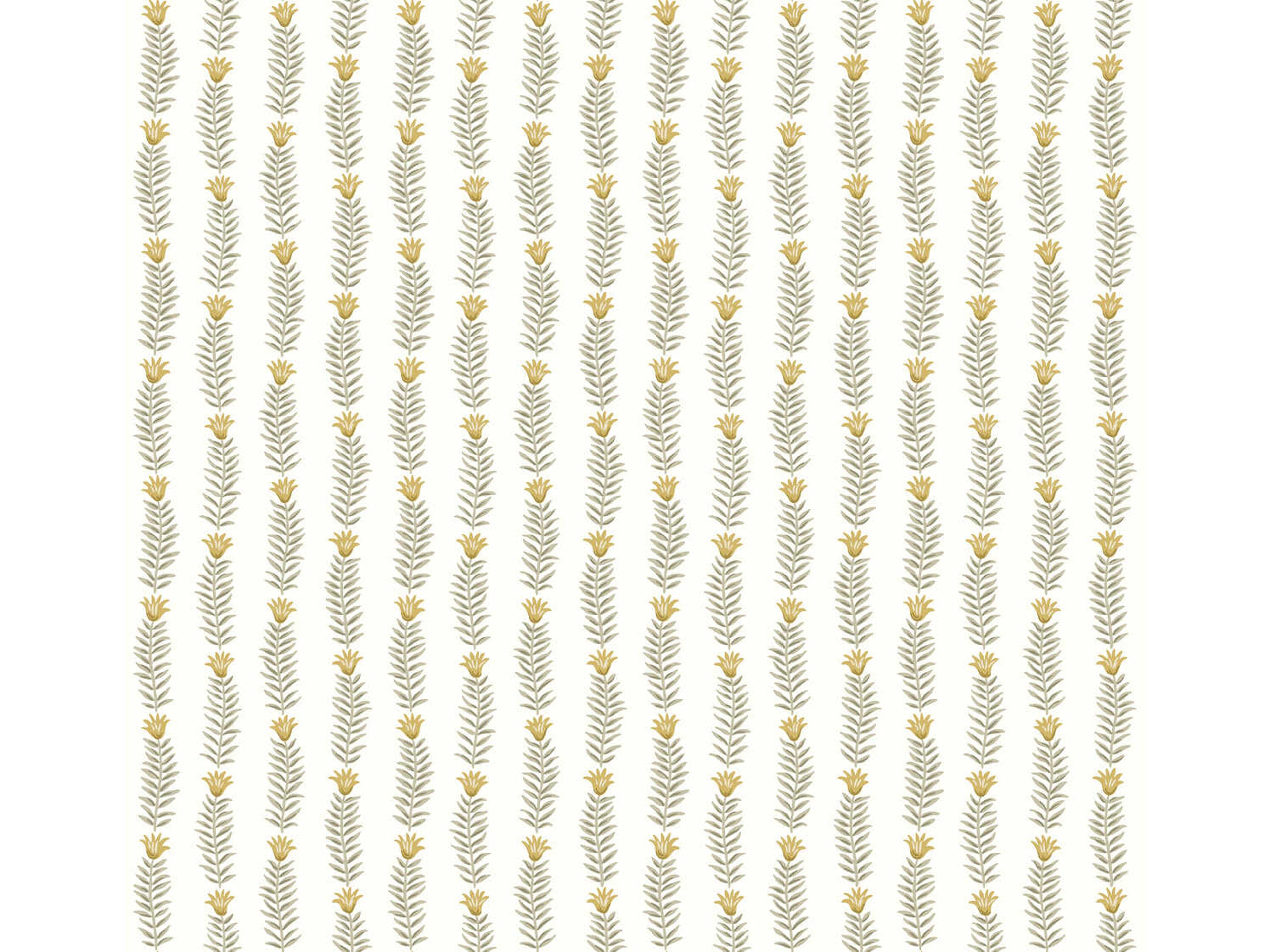 York Wallcoverings Rifle Paper Co. Second Edition White Beige Eden Wallpaper