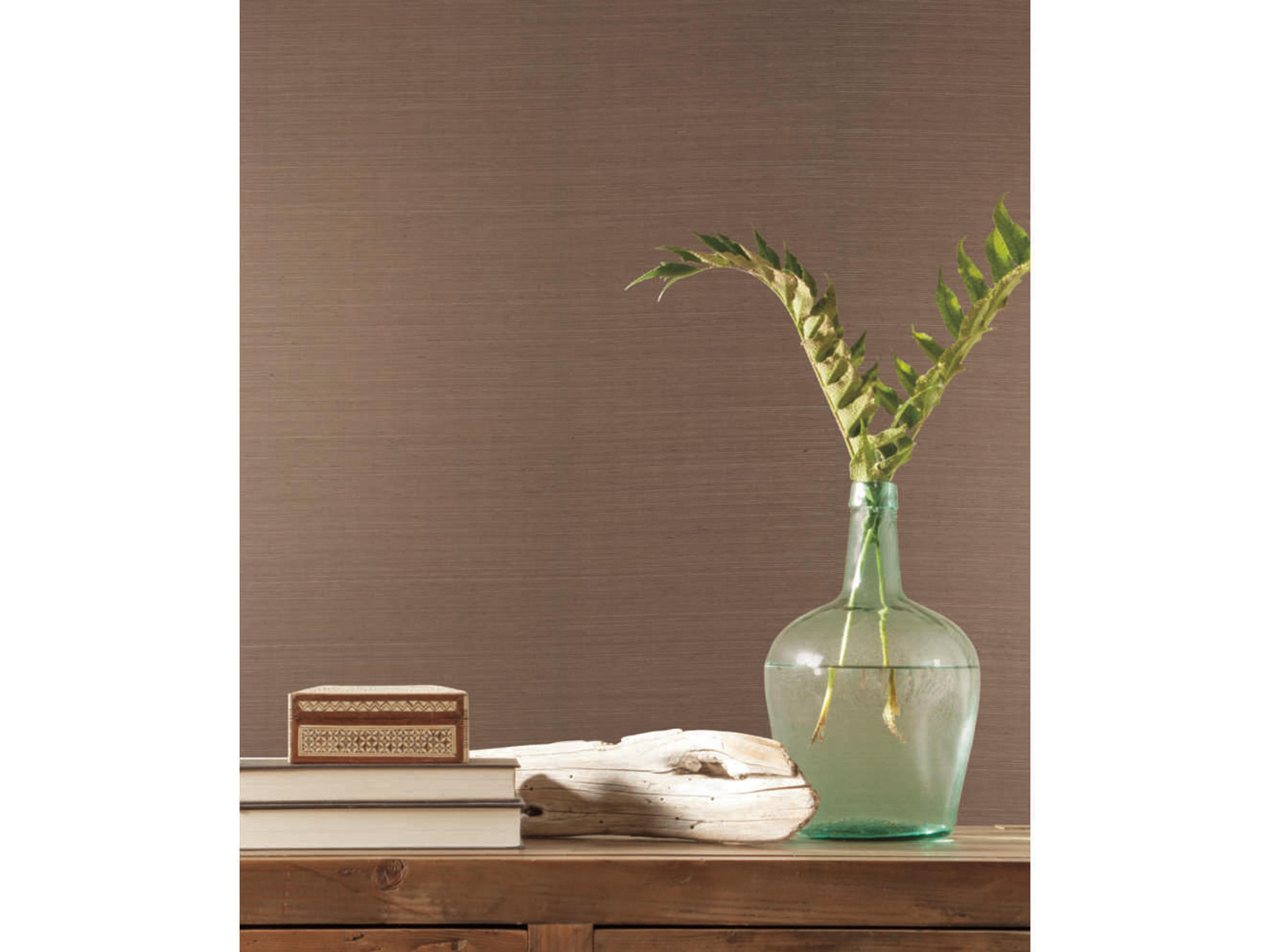 York Wallcoverings Grasscloth Resource Library Cinnamon Sisal Wallpaper