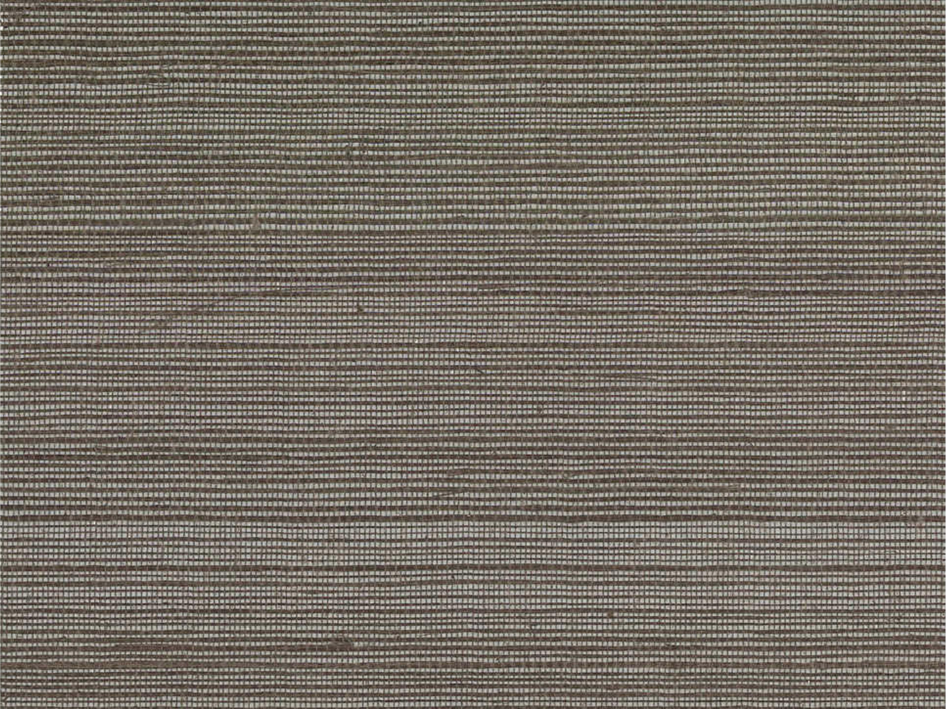 York Wallcoverings Grasscloth Resource Library Grey / Silver Sisal Wallpaper