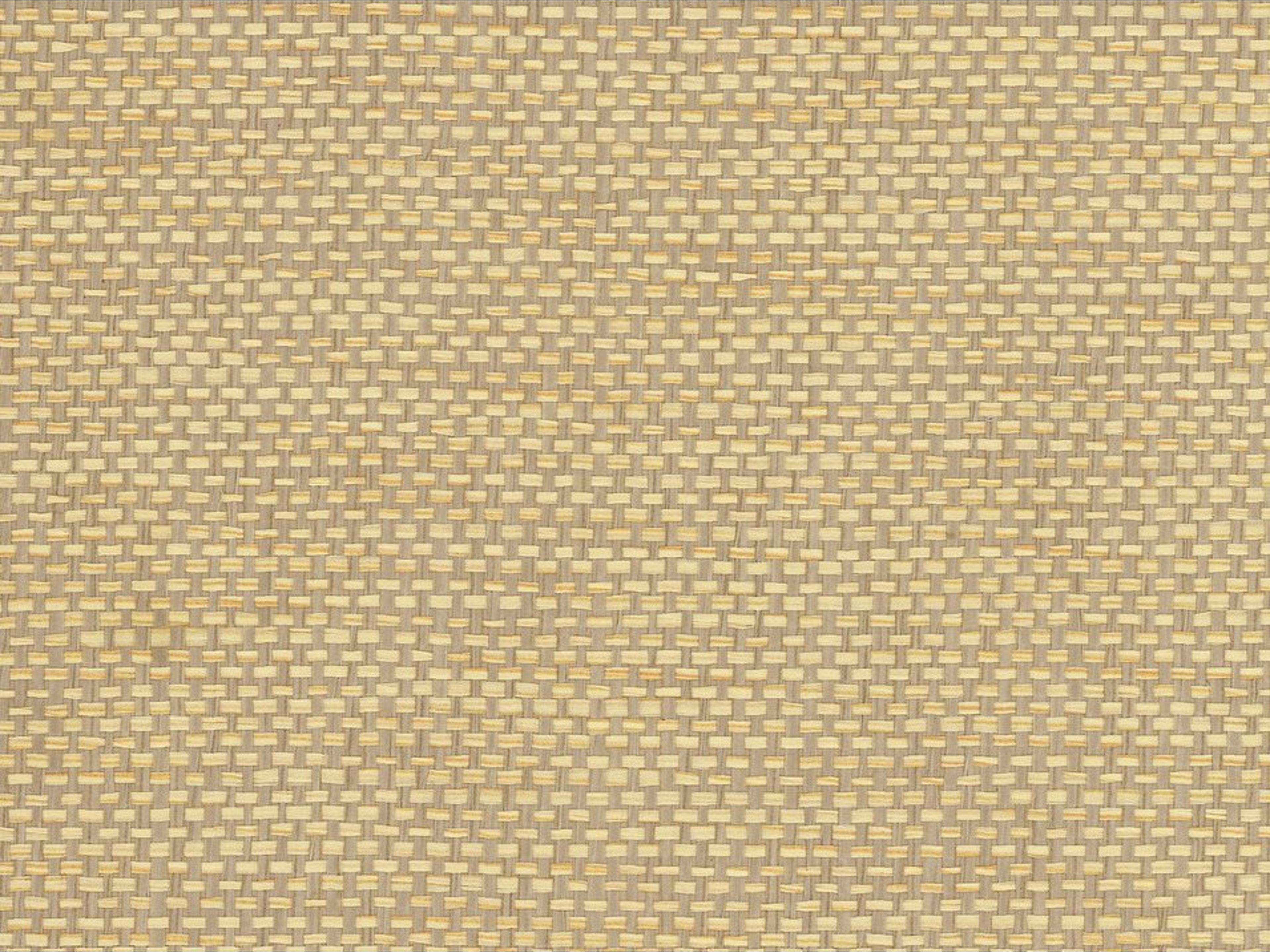 York Wallcoverings Grasscloth Resource Library Gray / Beige Woven Crosshatch Wallpaper
