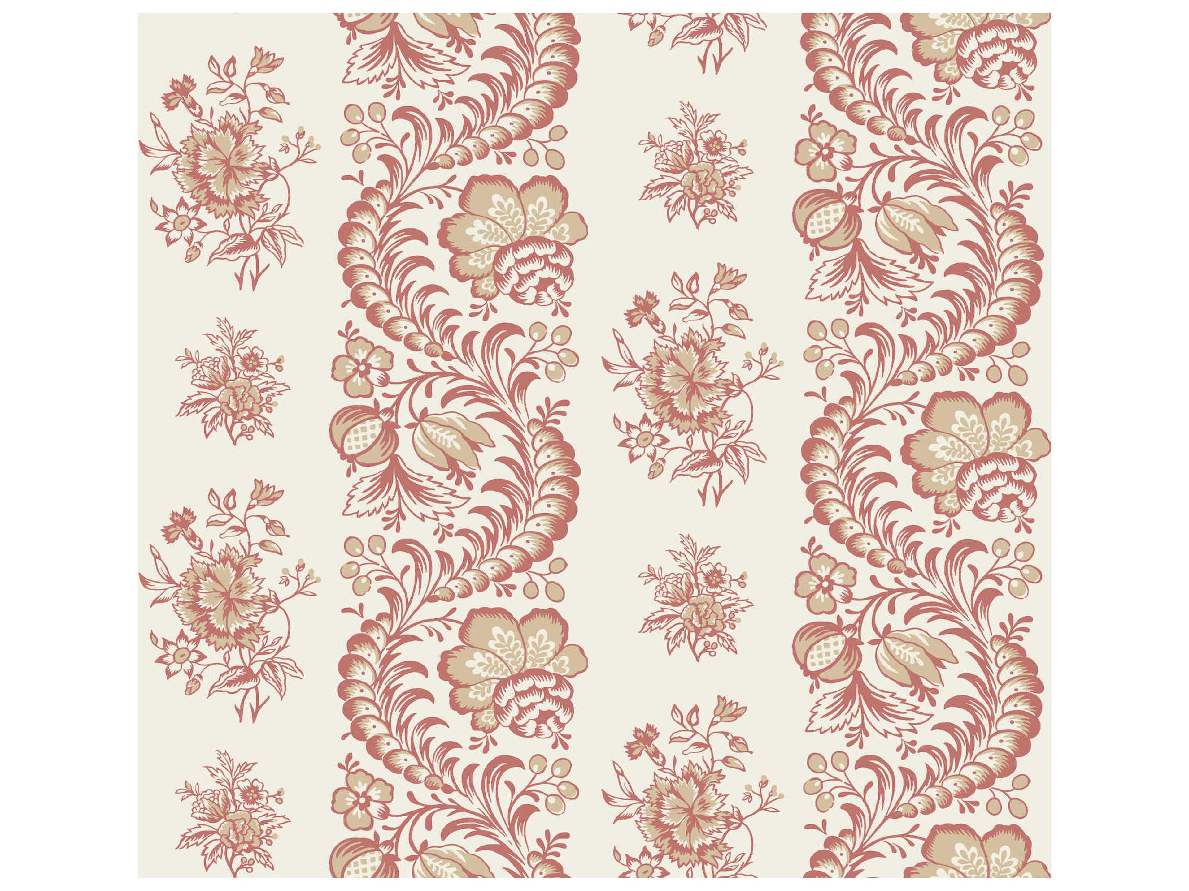 Antonina Vella Ruby Floral Wallpaper