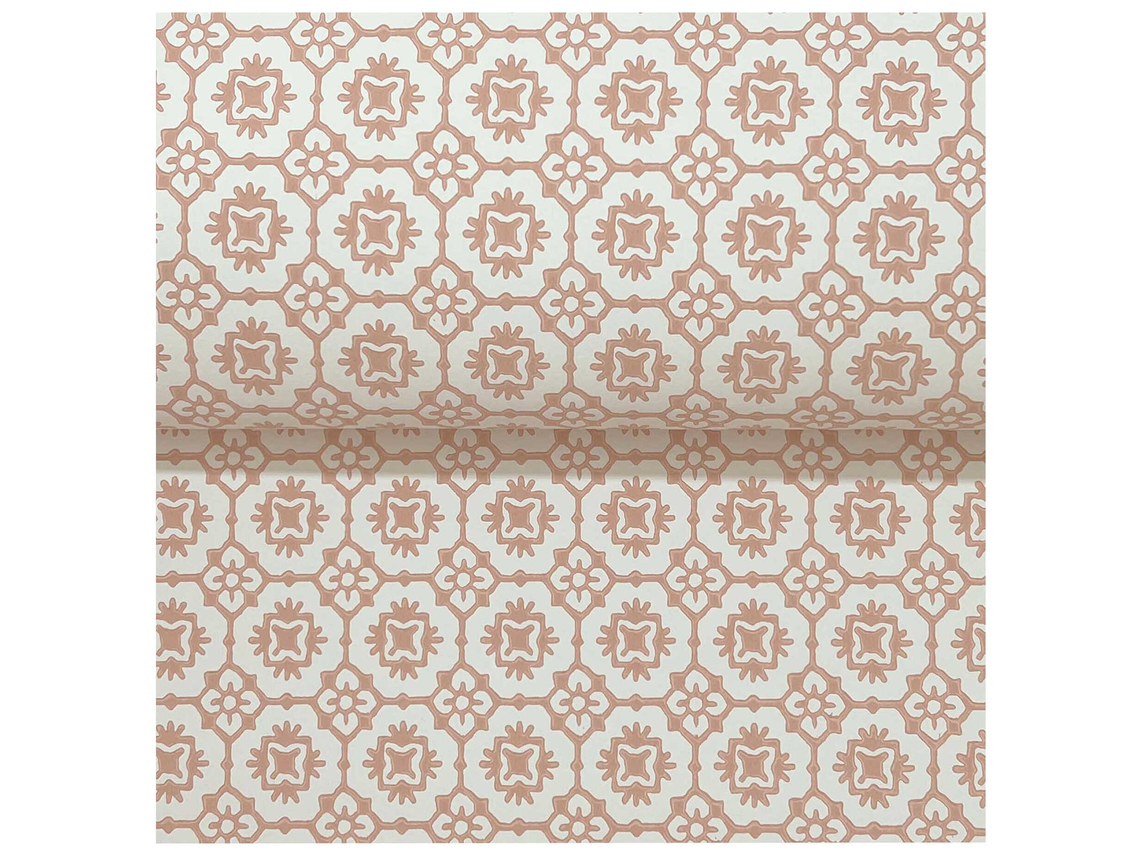 York Wallcoverings Antonina Vella Rose Floral Grid Wallpaper