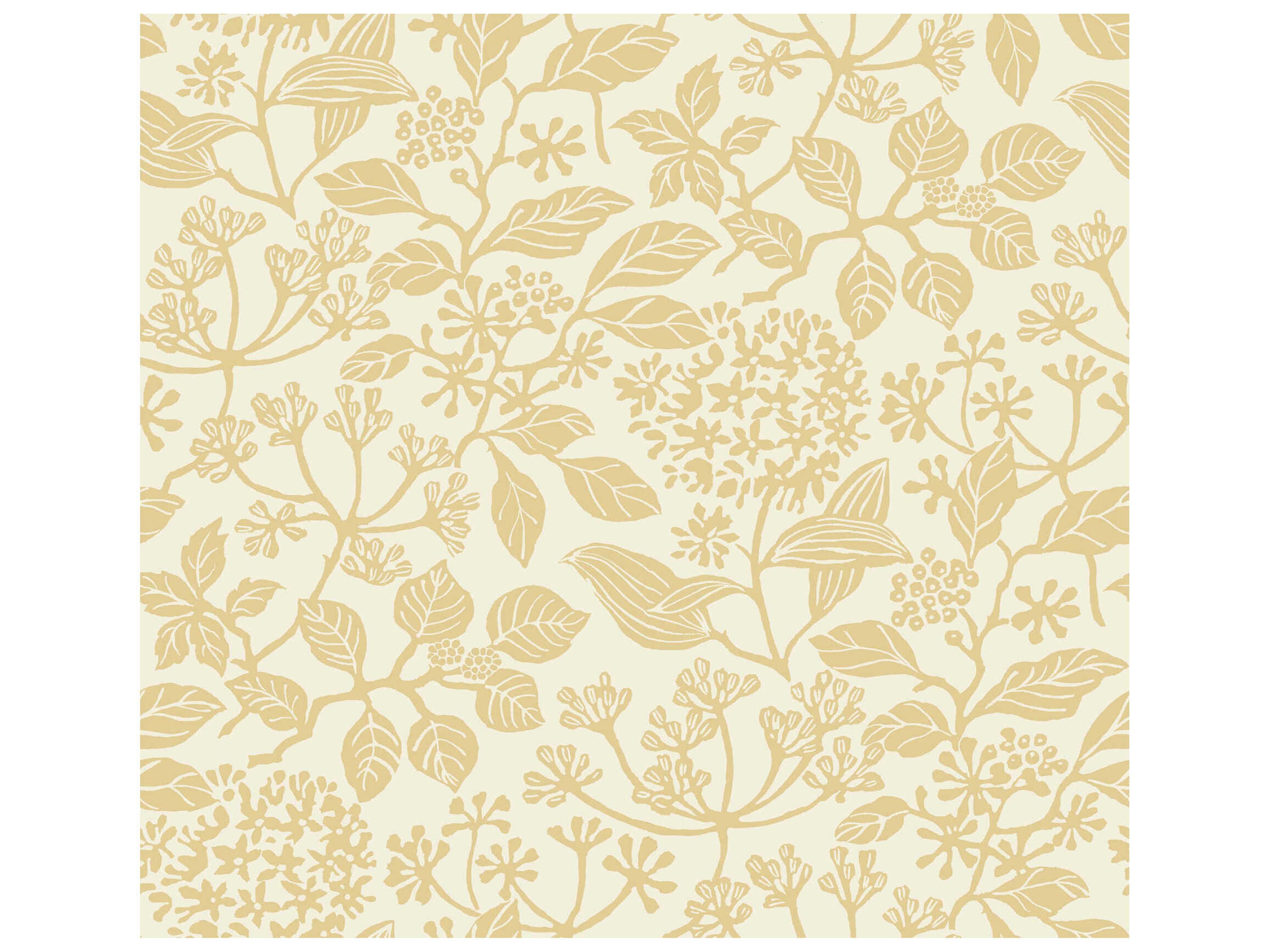 Antonina Vella Honey Botanical Wallpaper