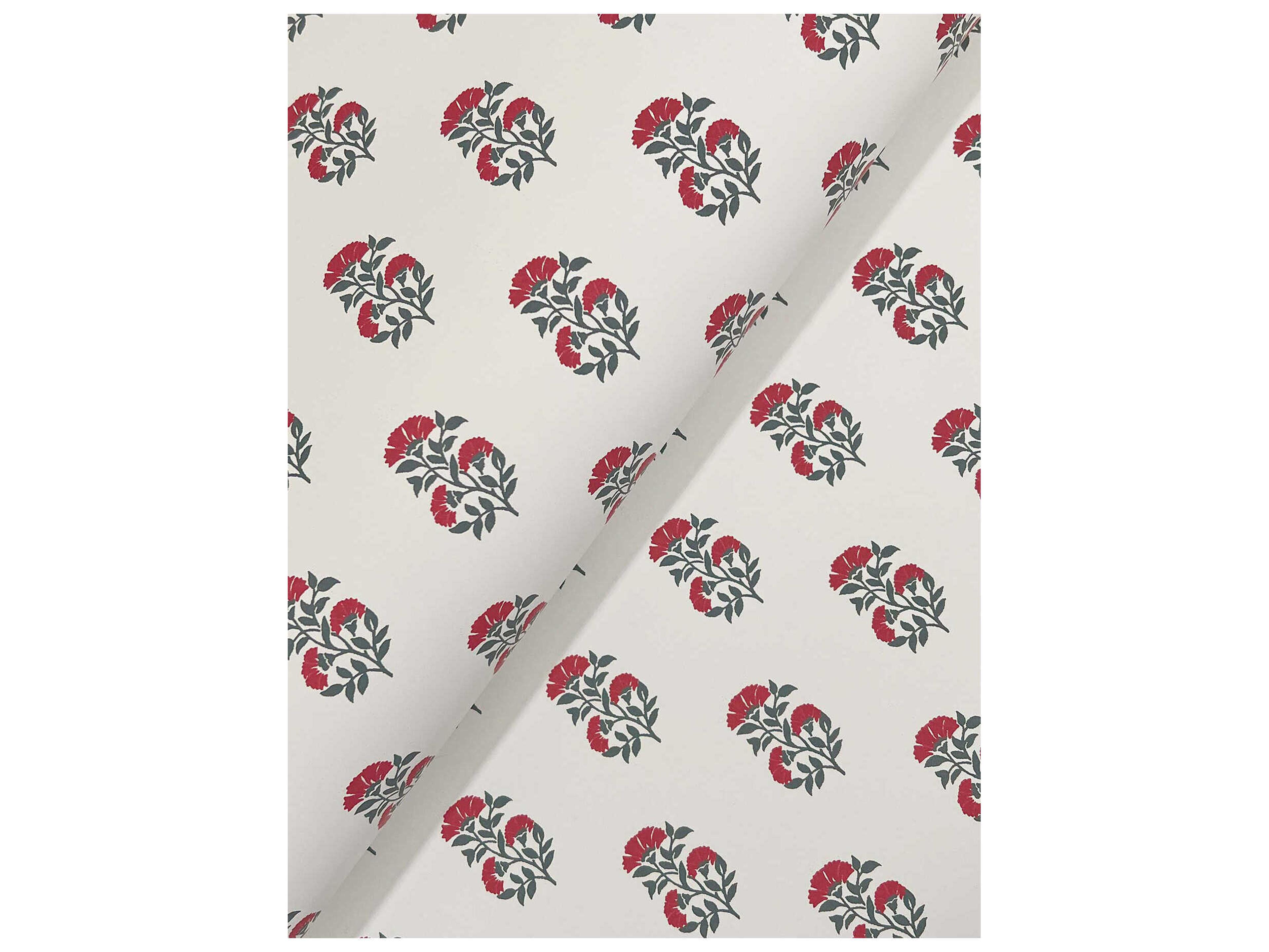 York Wallcoverings Antonina Vella Ruby Floral Wallpaper