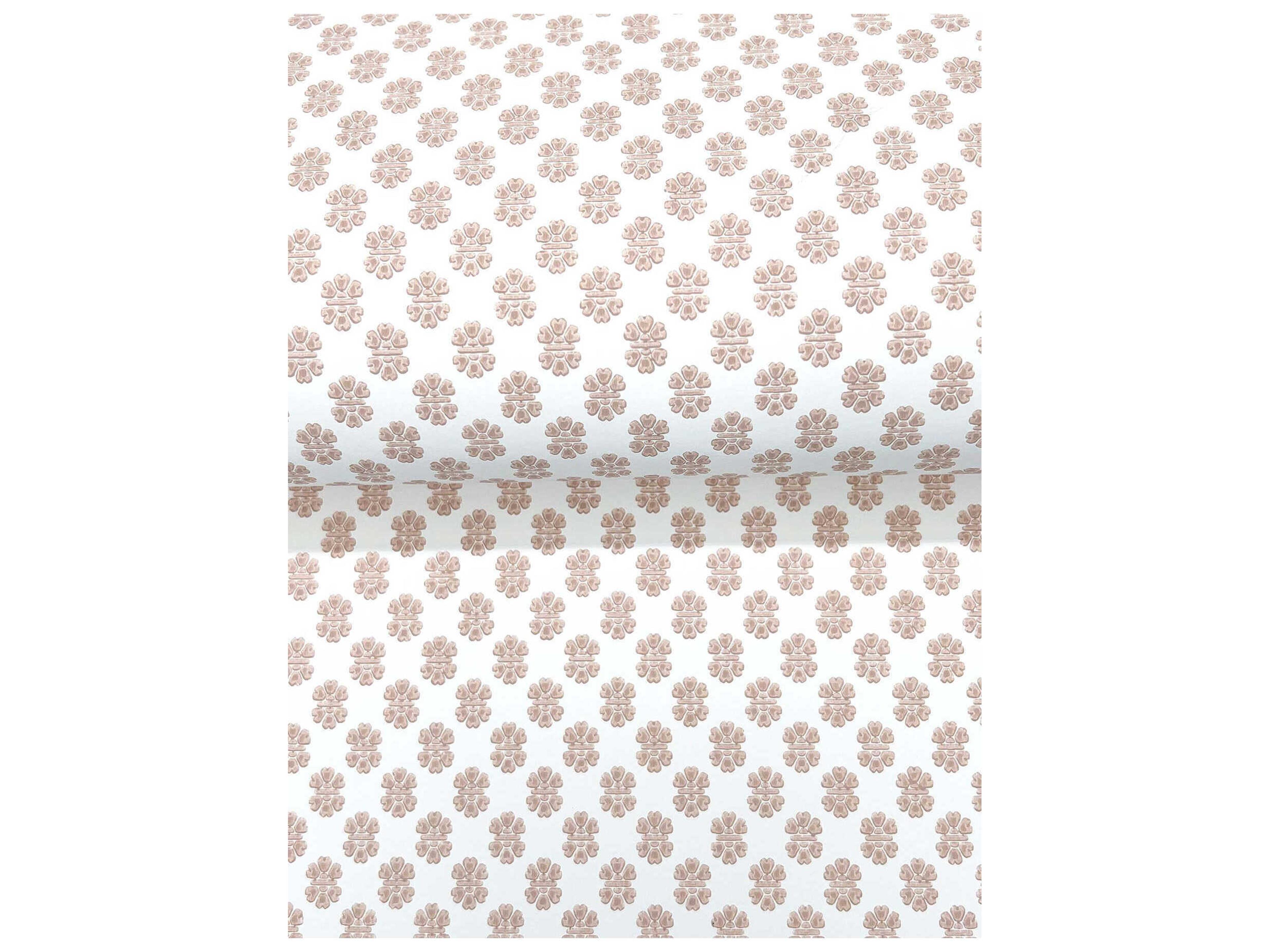 York Wallcoverings Antonina Vella Rose Floral Stamp Wallpaper