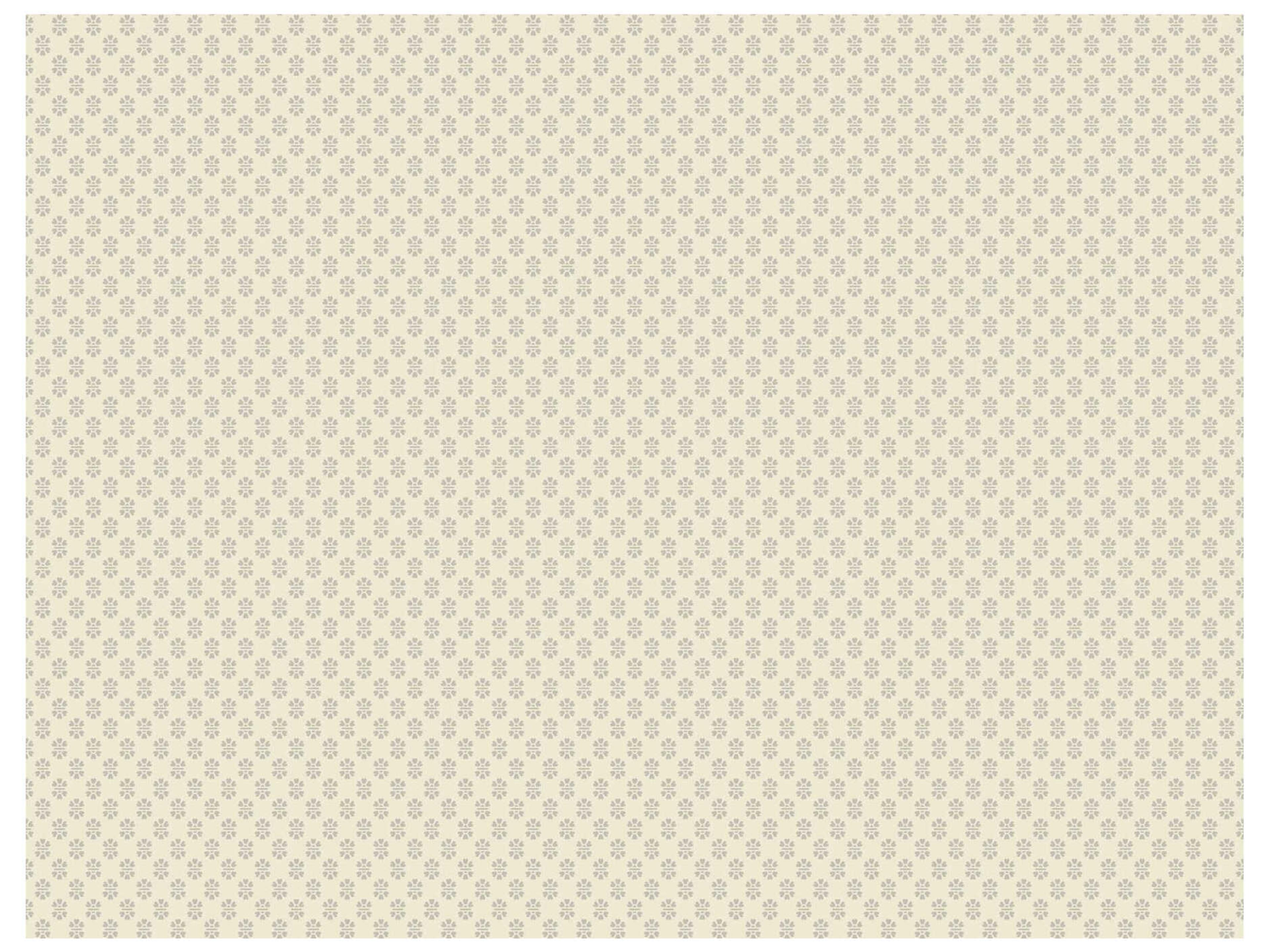 Antonina Vella Cream Floral Stamp Wallpaper