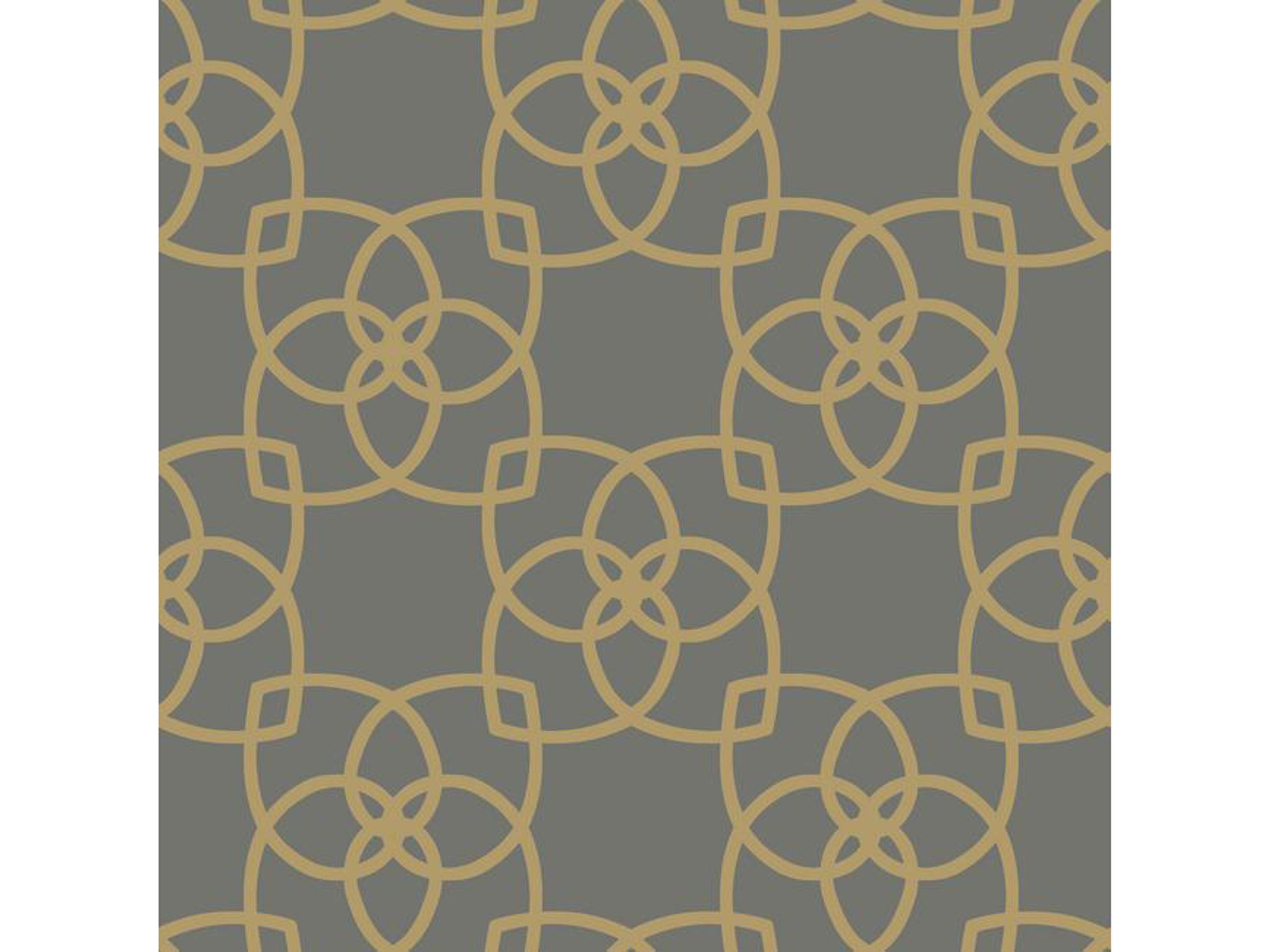 Antonina Vella Dazzling Dimensions Volume II Grey Gold Metallic Serendipity Wallpaper