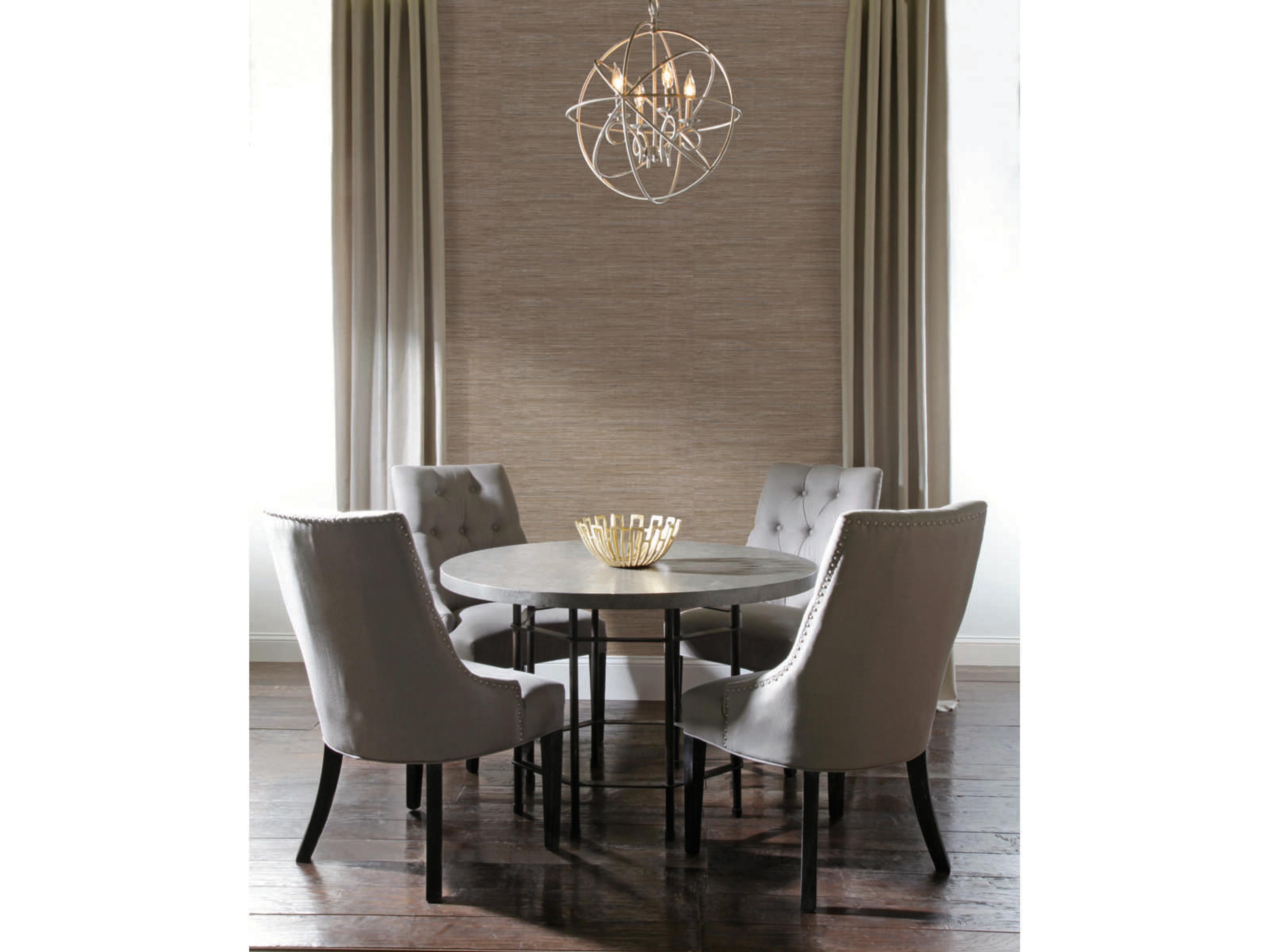 York Wallcoverings Grasscloth Resource Library Sand / Silver Lustrous Grasscloth Wallpaper