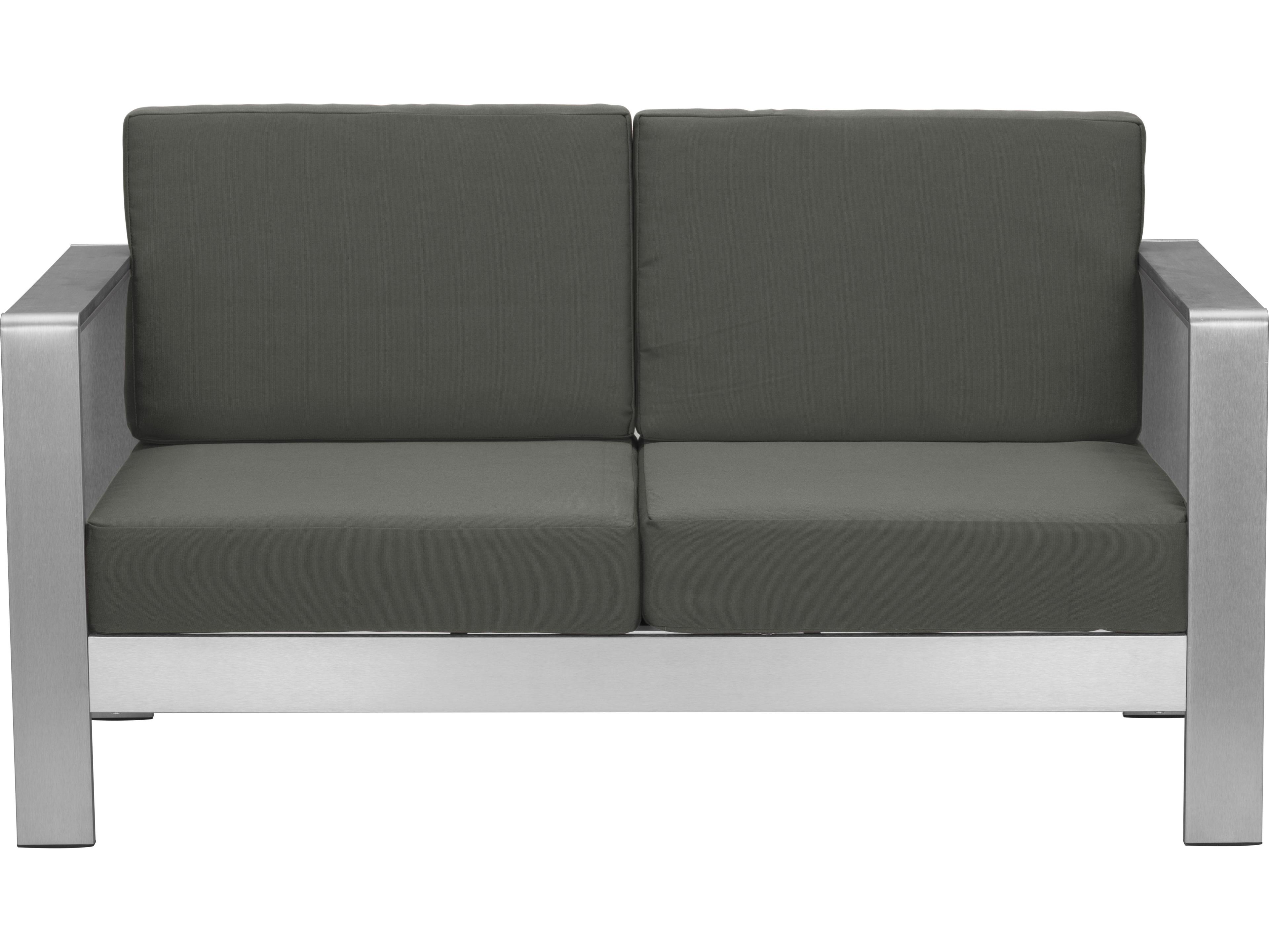 Zuo Outdoor Cosmopolitan Sofa Dark Gray